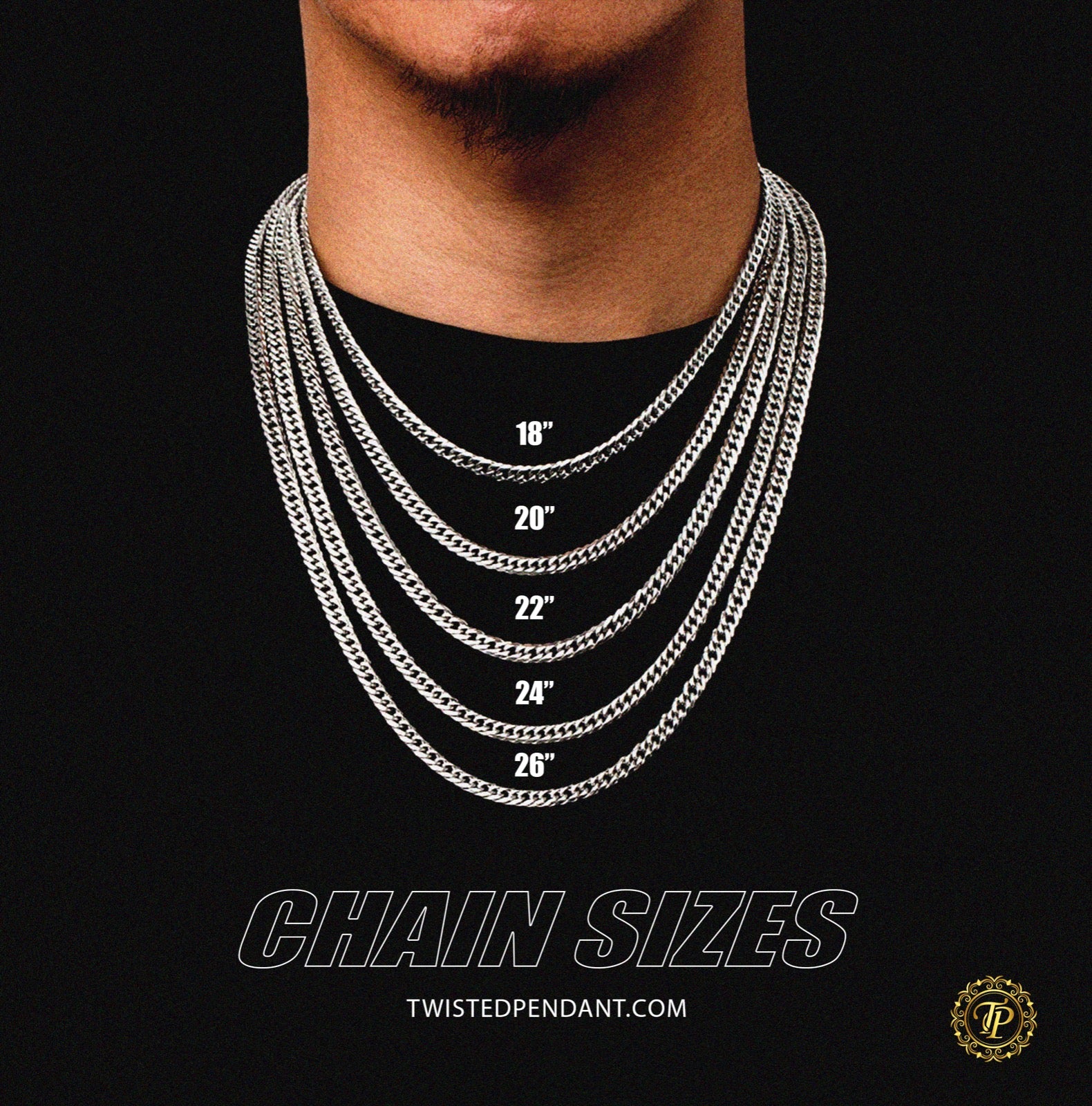 What Necklace Length Should You Buy? 16, 18, 22 or 24-inch Necklace?