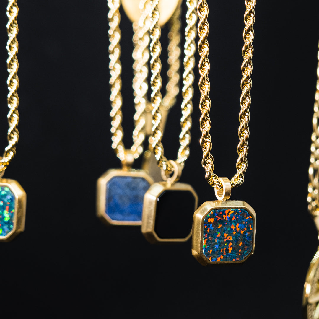 Stone Pendants Necklaces - Twistedpendant Jewellery