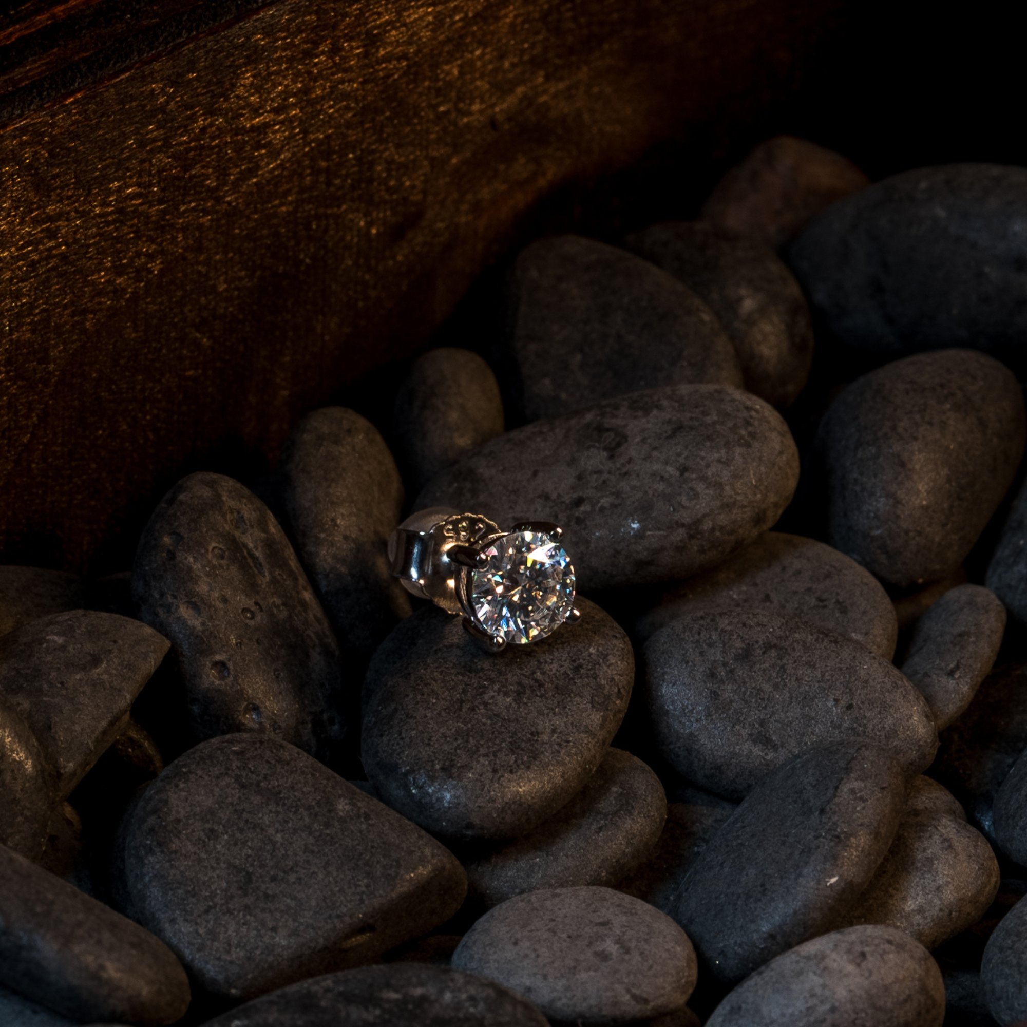 Stud Earrings - Mens Stud Earrings - By Twistedpendant