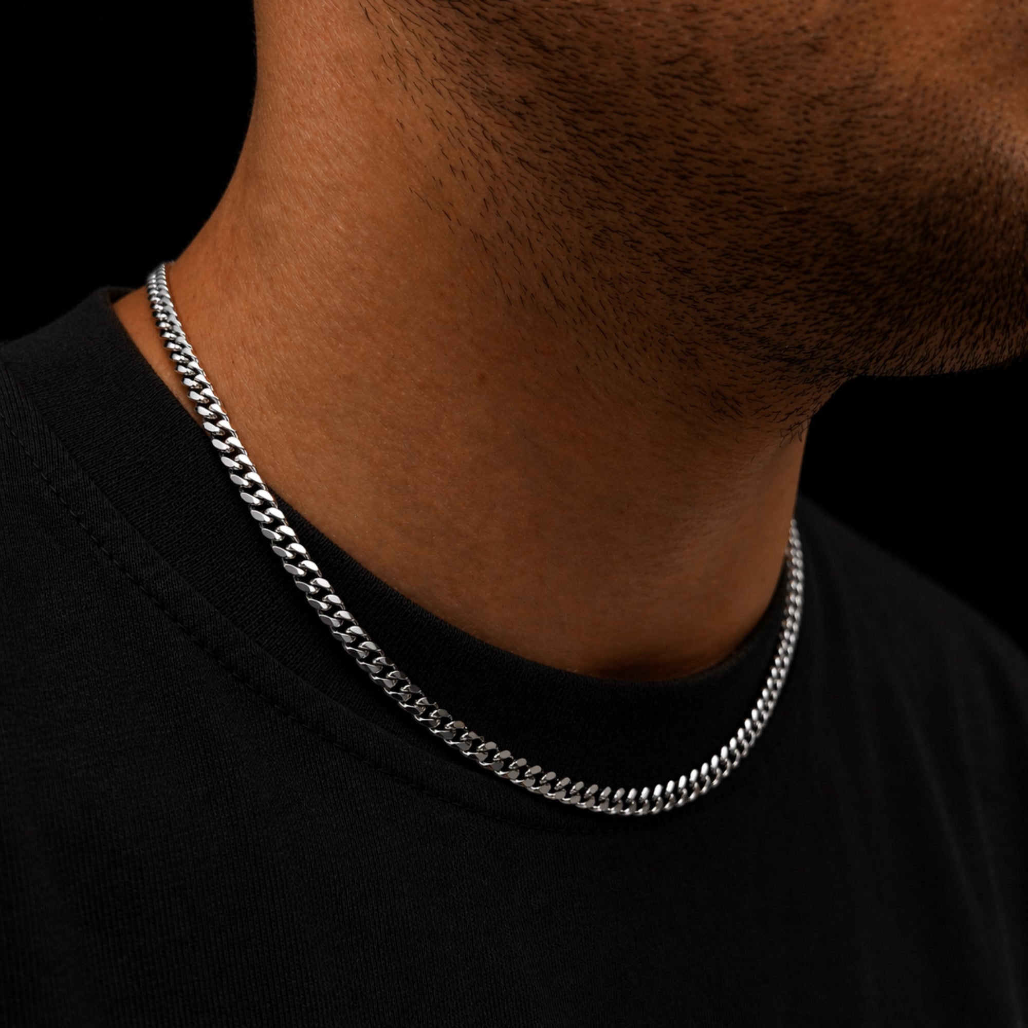 Italian 925 Silver Cuban Chain (5MM)