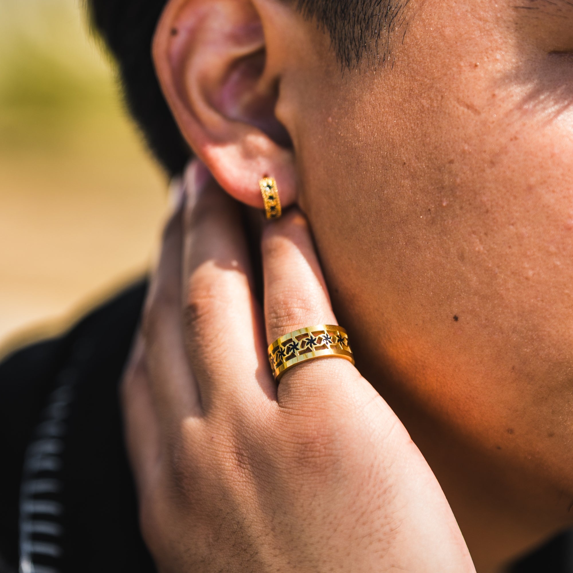 Origin Ring Black - Gold