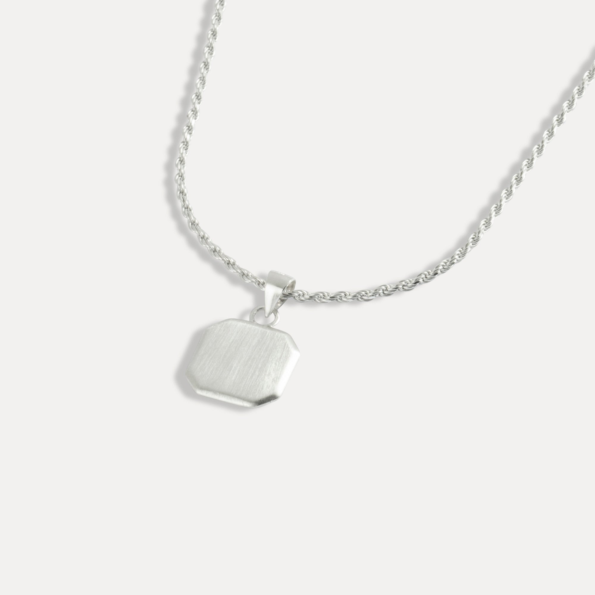 925 Sterling Silver Pendant - Silver Necklaces For Men - By Twistedpendant