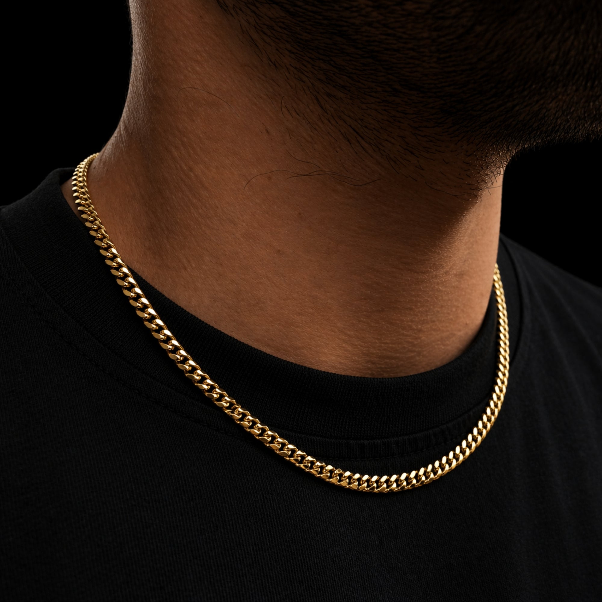 Italian 925 Gold Cuban Chain (5MM)