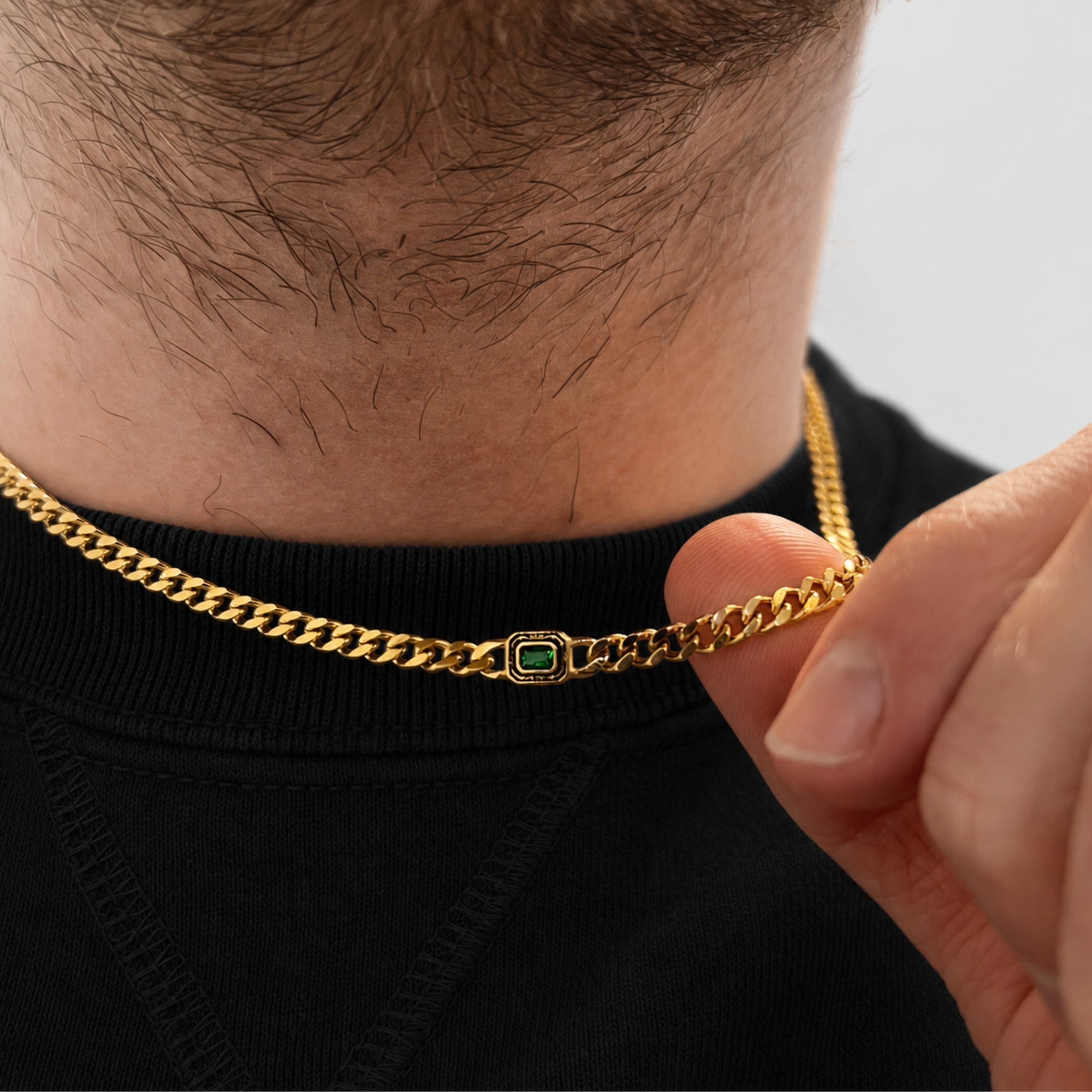 Emerald Chain - Gold