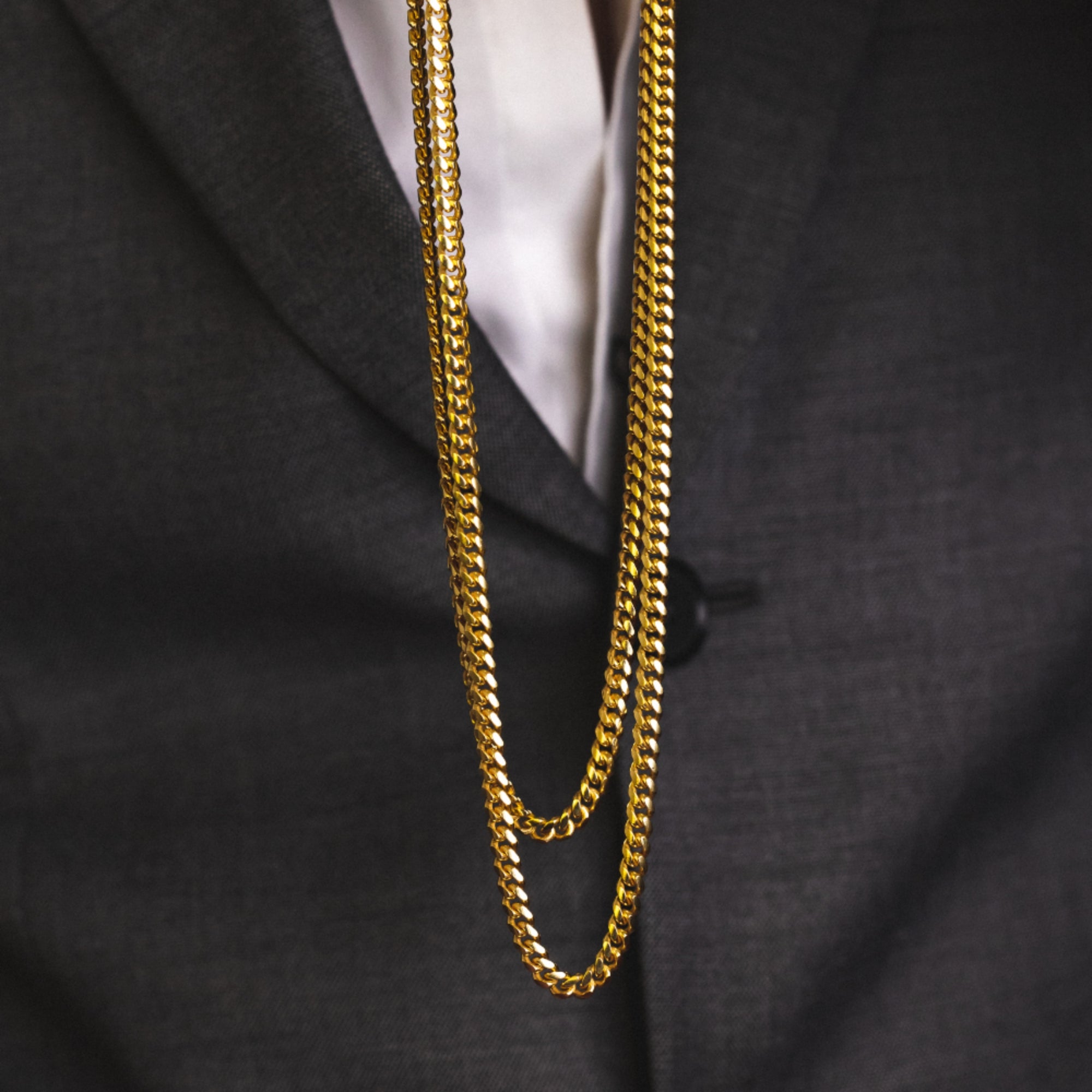 Italian 925 Gold Cuban Chain (5MM)