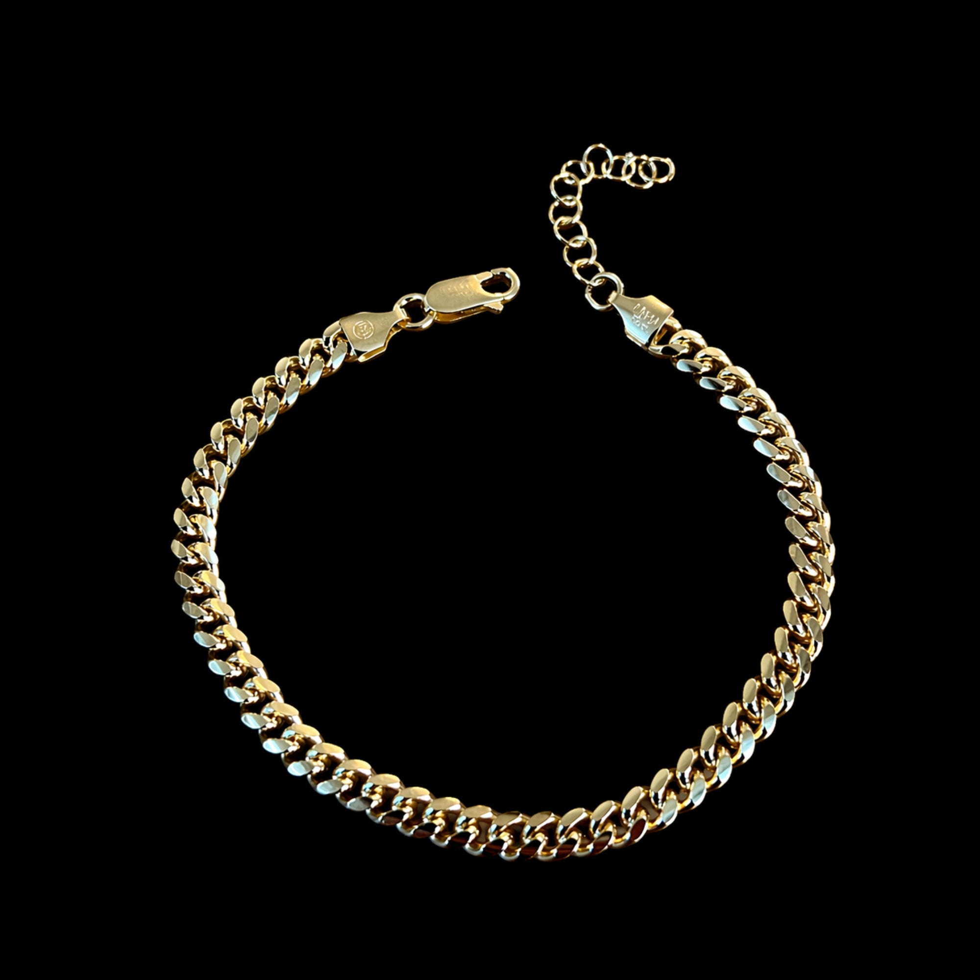 Italian 925 Gold Cuban Bracelet (5MM)