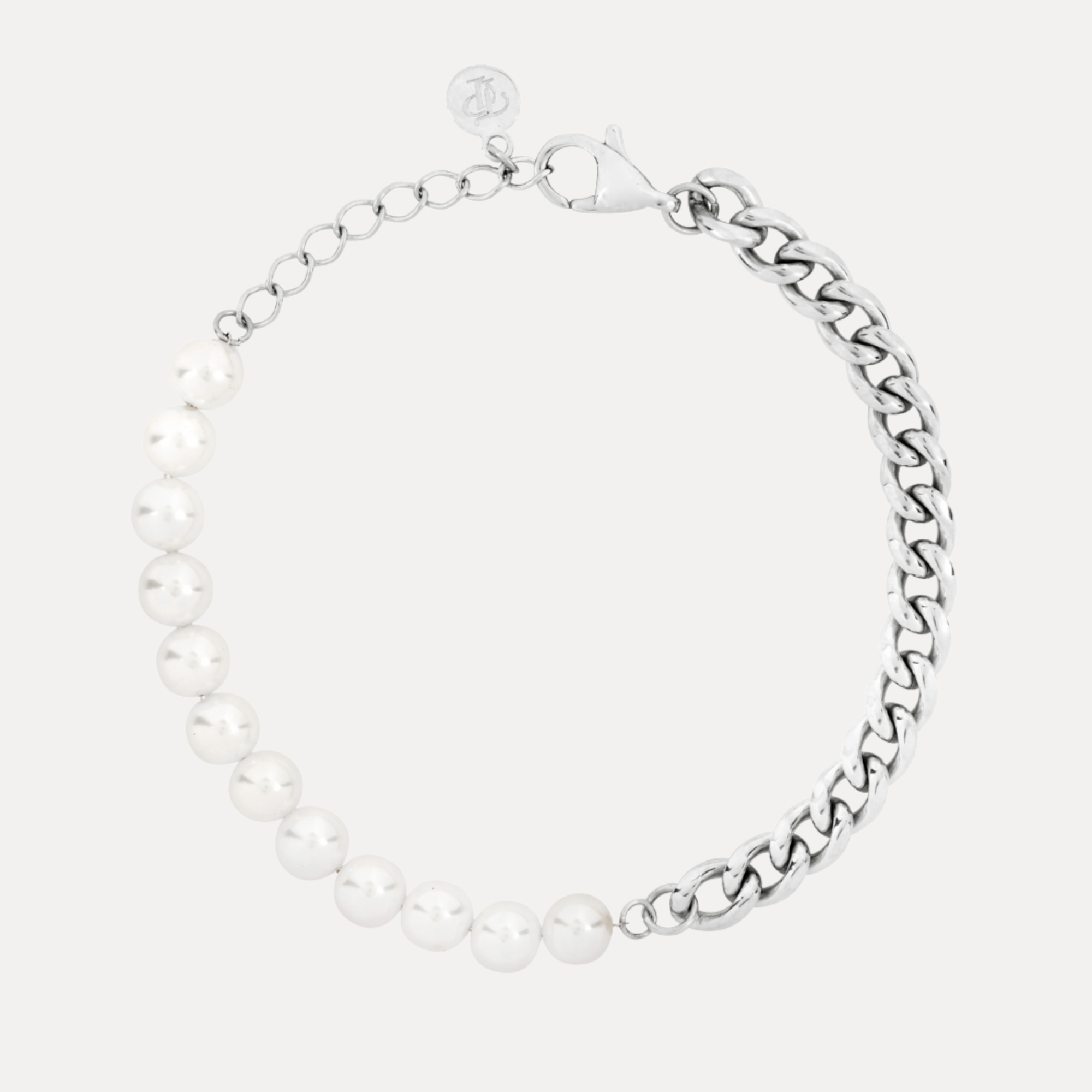 Freshwater Pearl Cuban - Gold