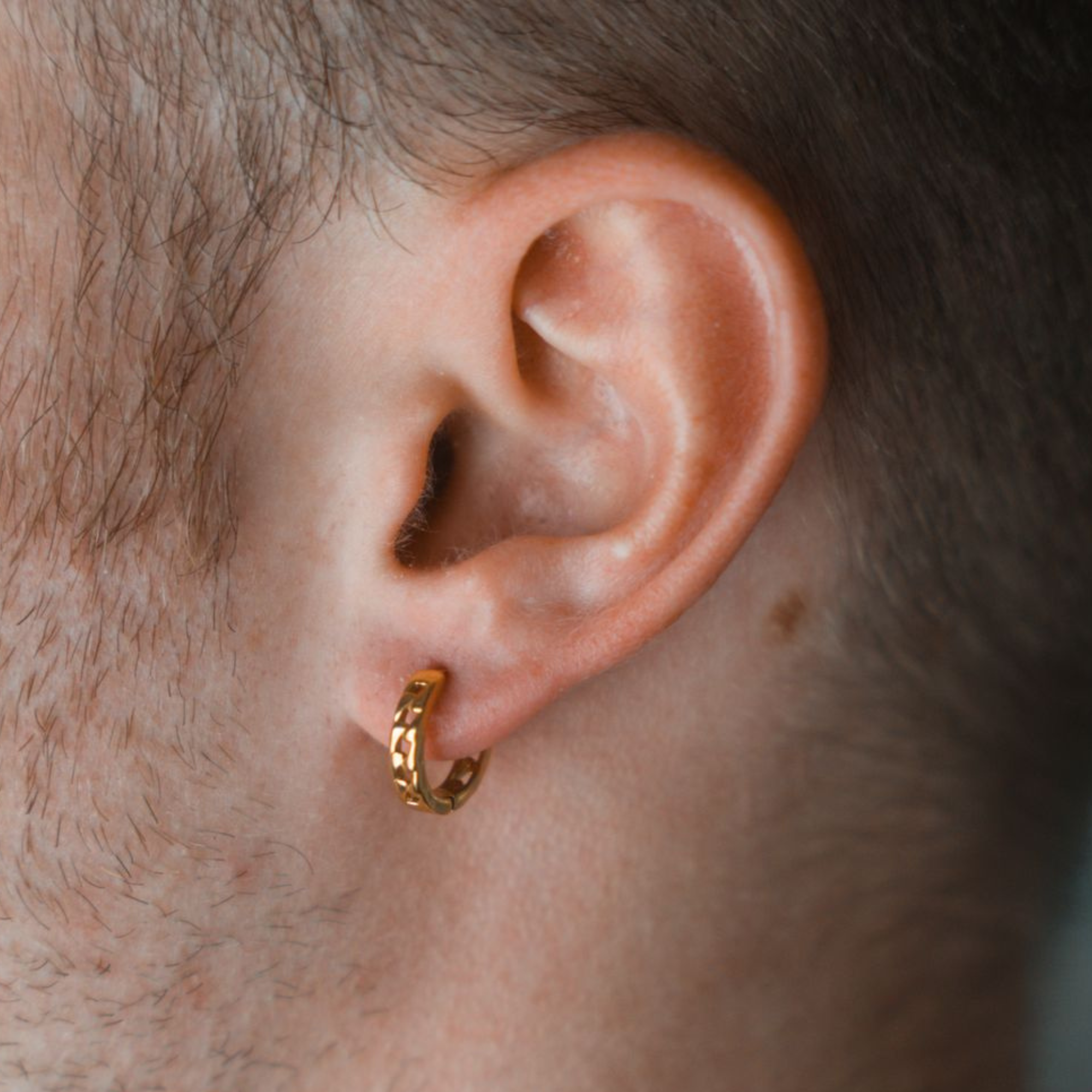 Cuban Hoop (Gold)