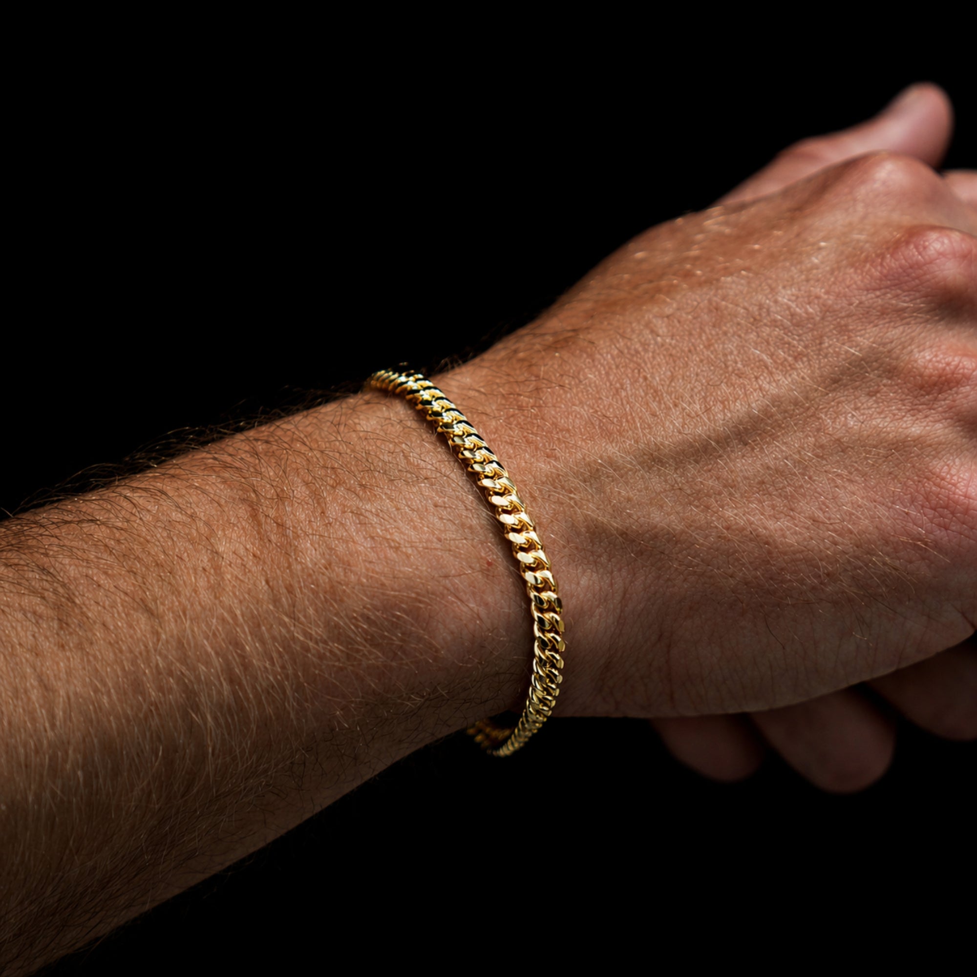 Italian 925 Gold Cuban Bracelet (5MM)