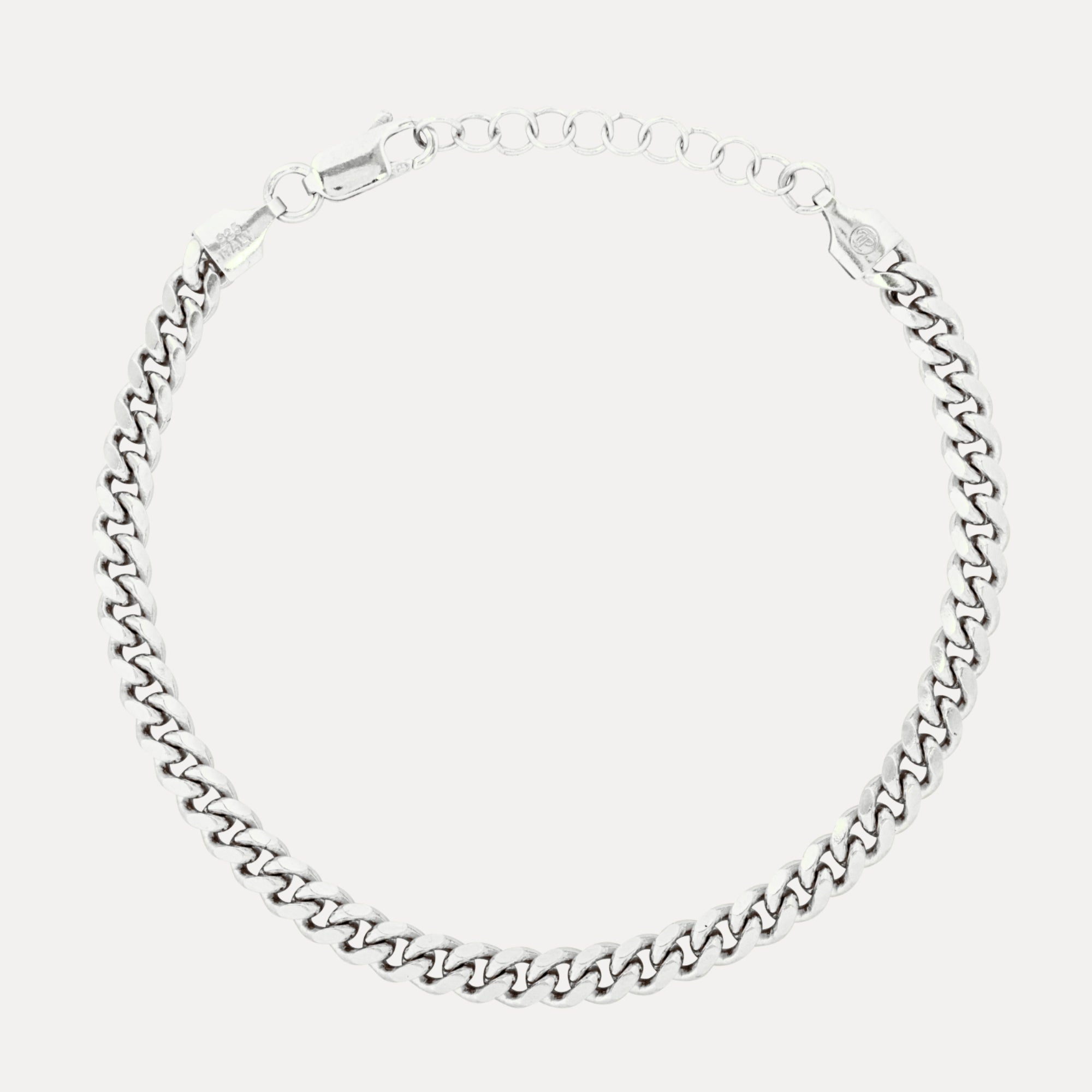 Italian 925 Silver Cuban Bracelet (5MM)