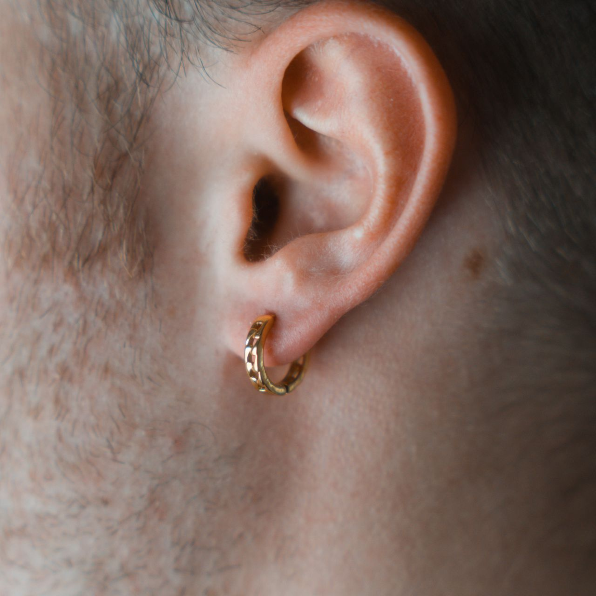 Cuban Hoop (Gold)