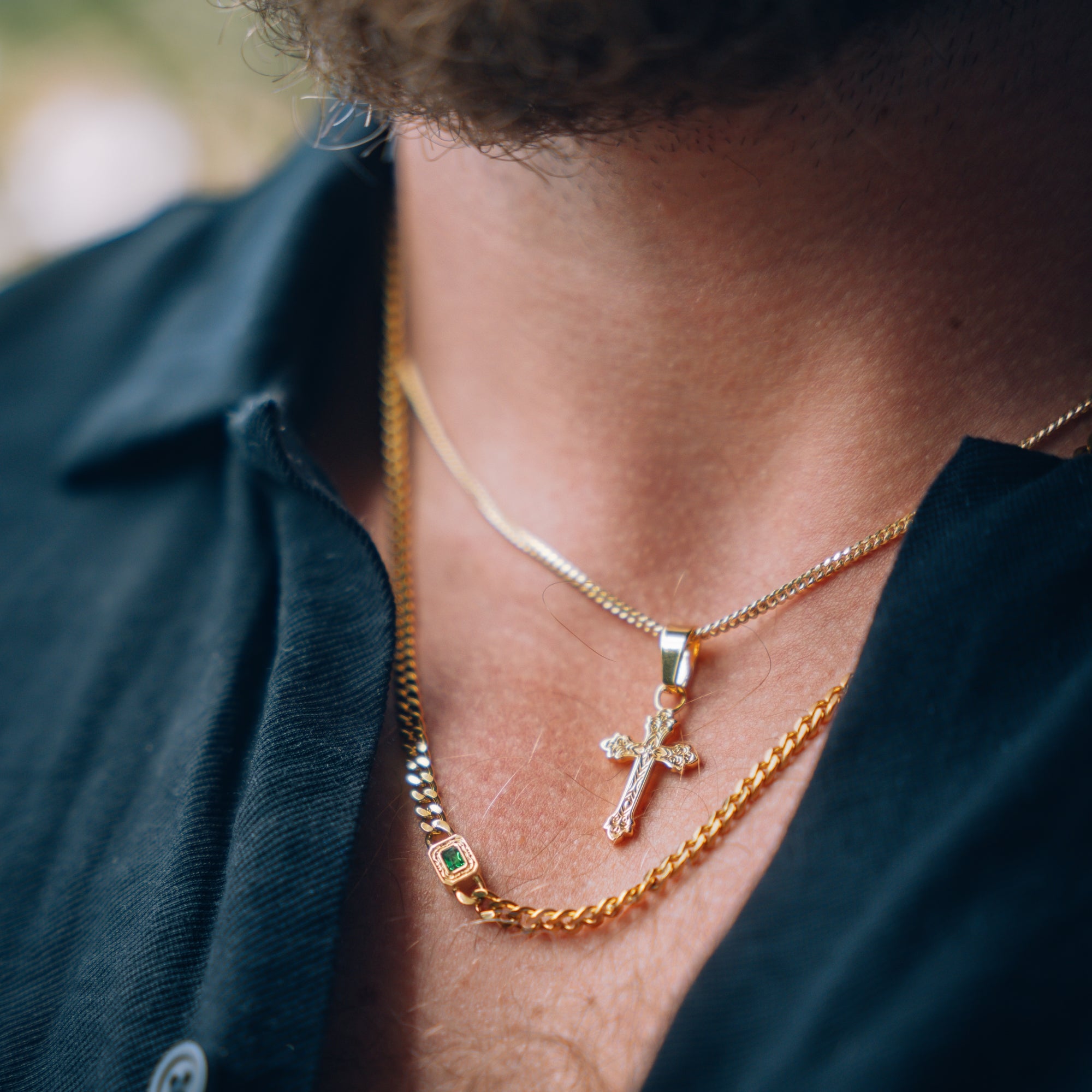 Emerald Chain - Gold
