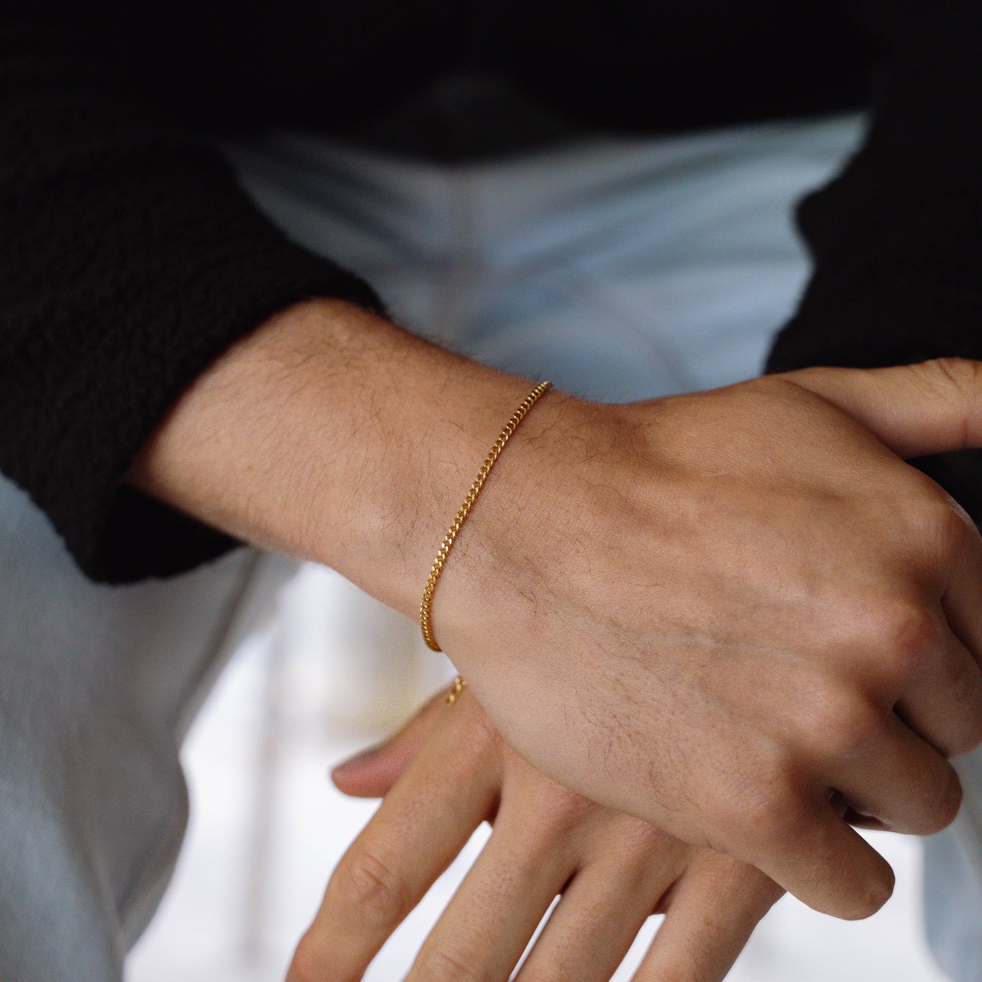 Gold Cuban Bracelet (2.5MM)