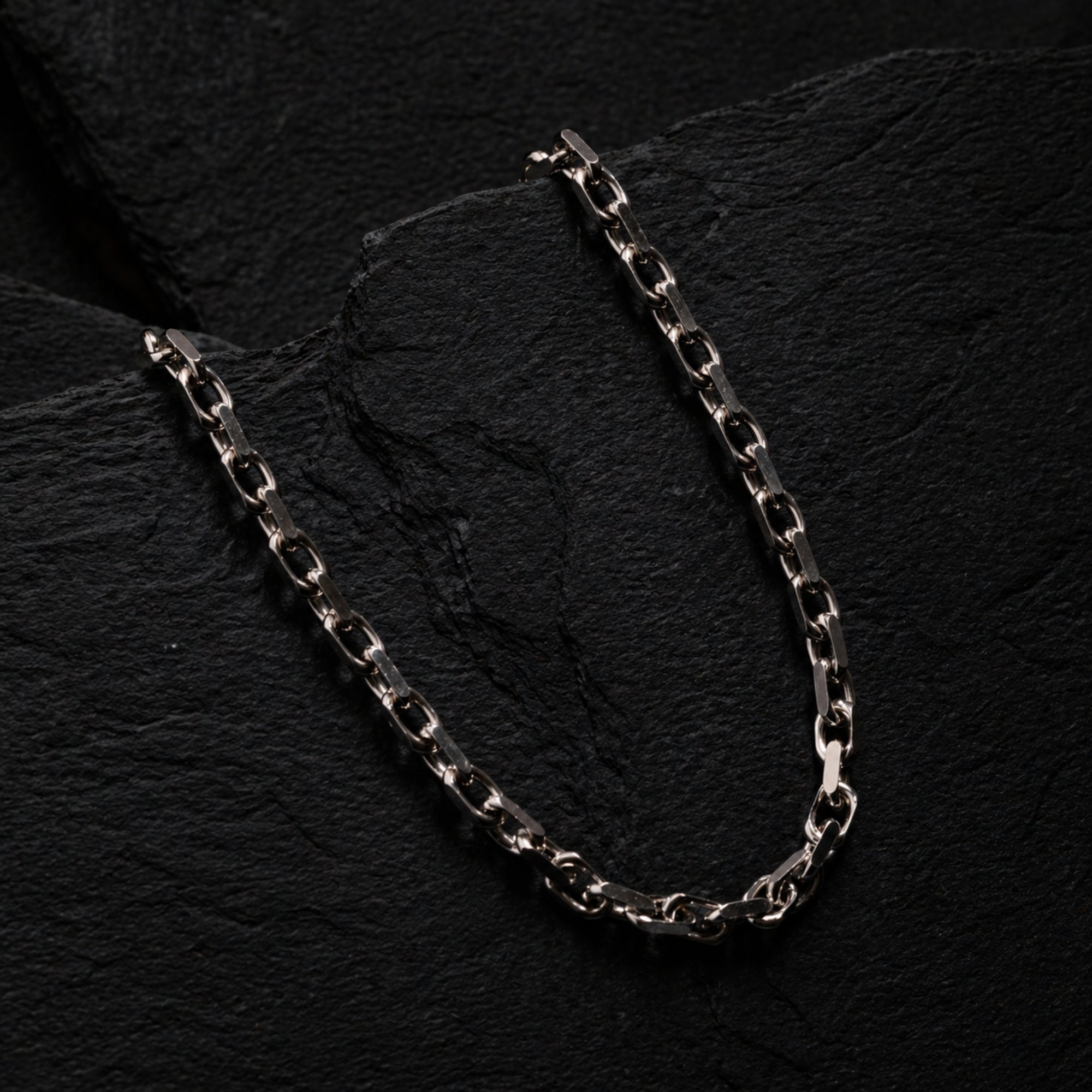 Italian 925 Silver Rolo Chain (4MM)