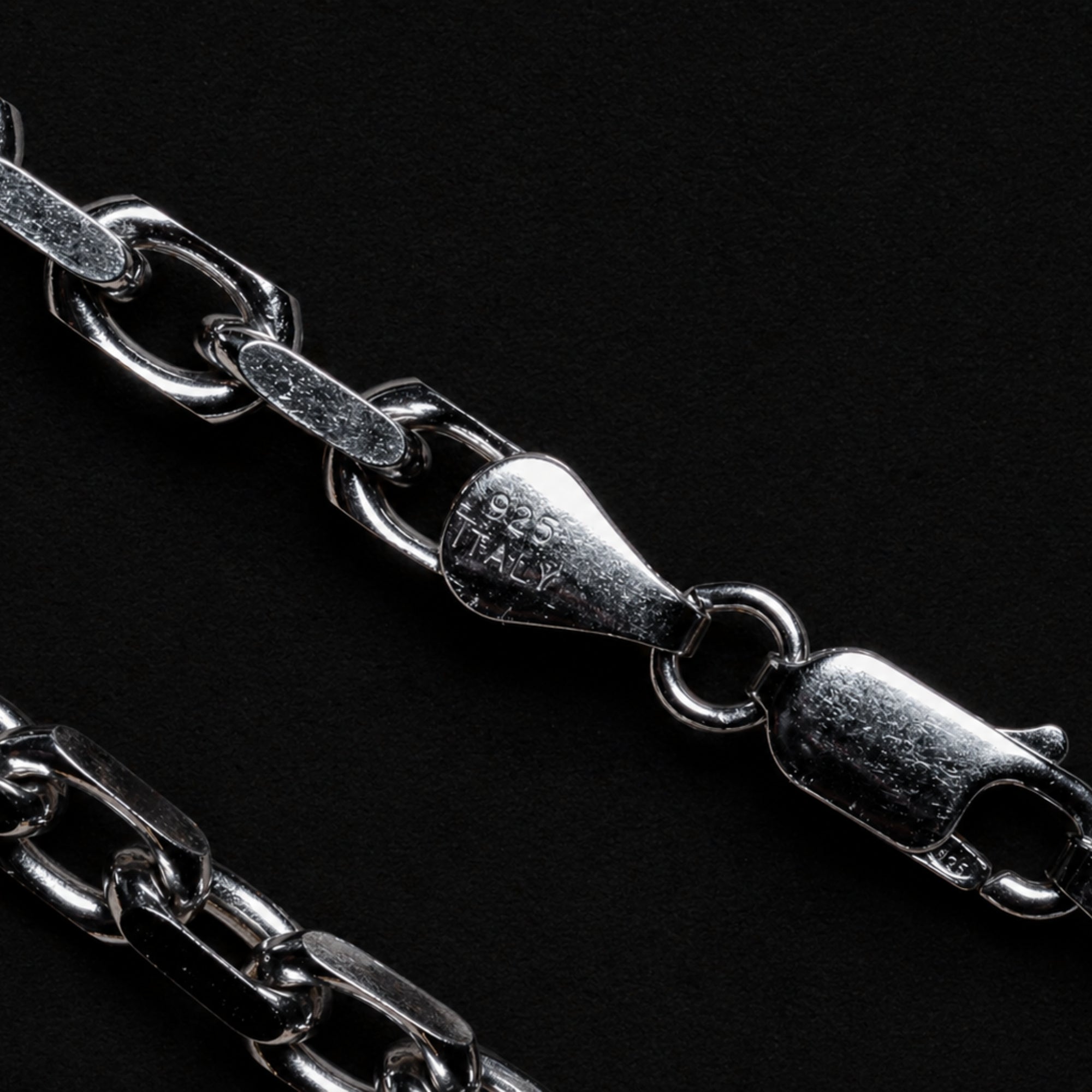 Italian 925 Silver Rolo Chain (4MM)
