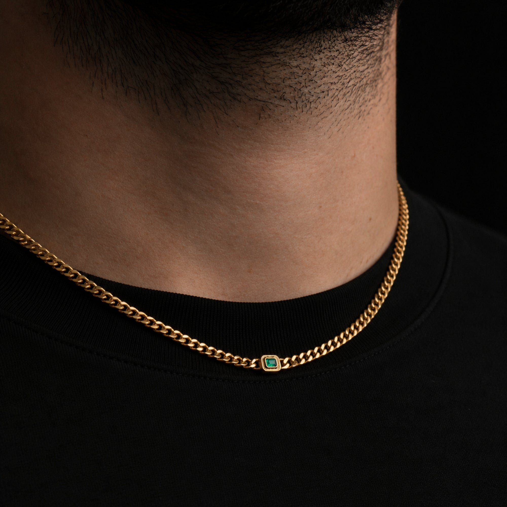 Emerald Chain - Gold