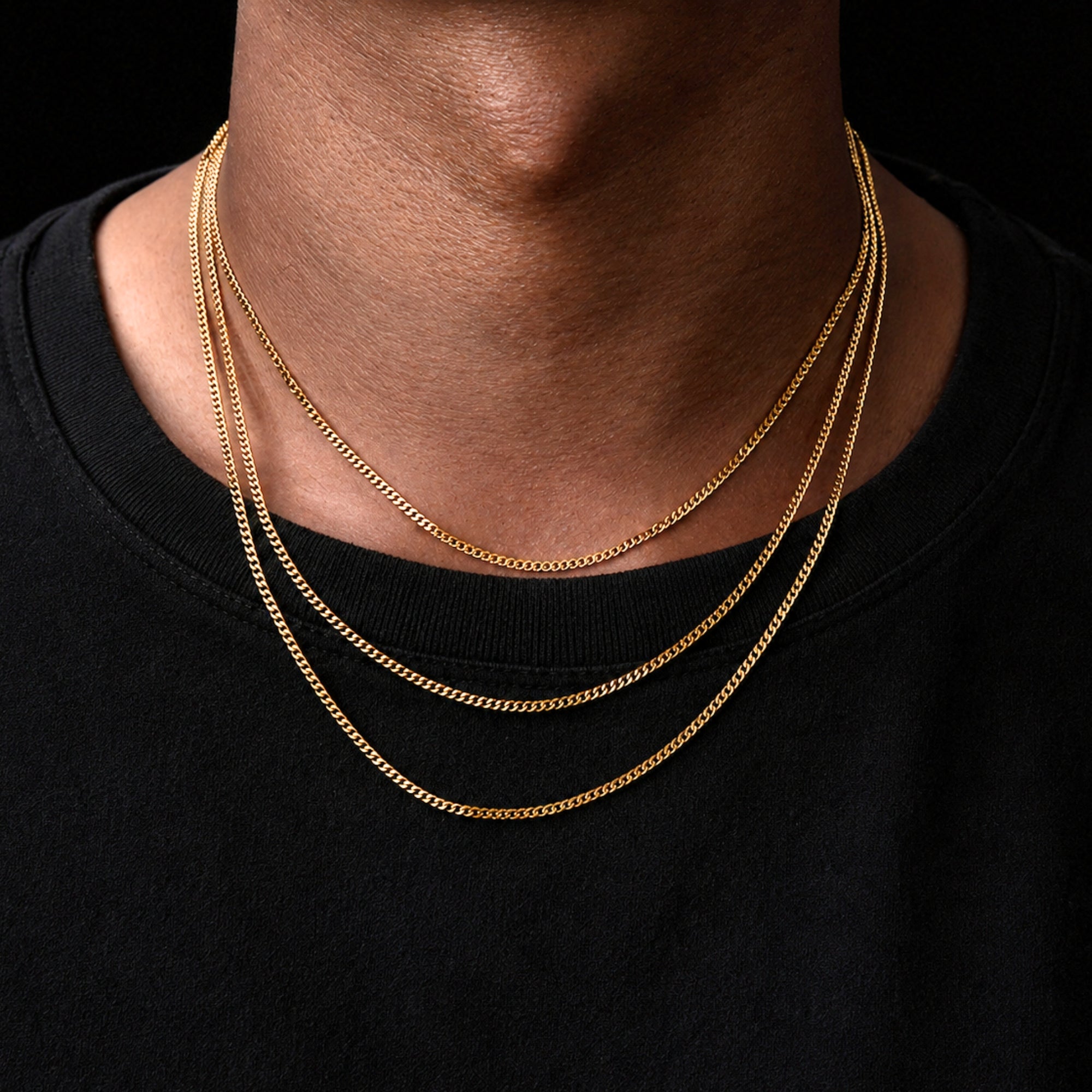 Gold Cuban Chain (2.5MM)