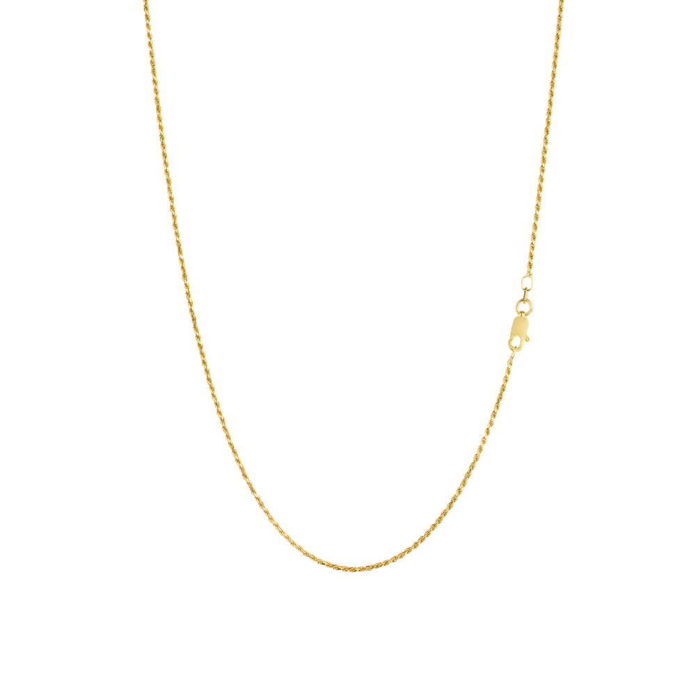 1.5mm Thin Silver Rope Chain - Mens Silver Chain | By Twistedpendant