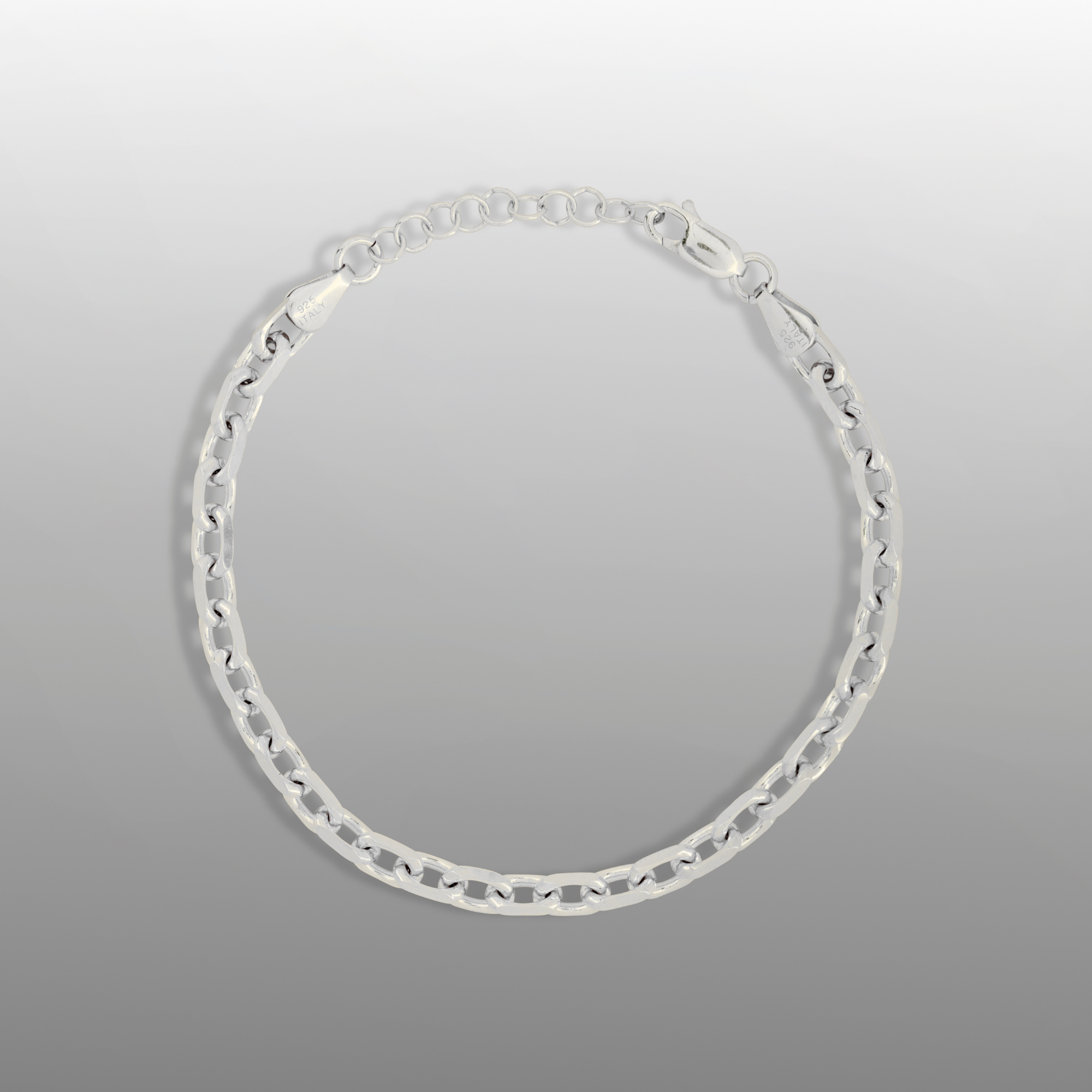 925 Silver Rolo Bracelet (4MM)