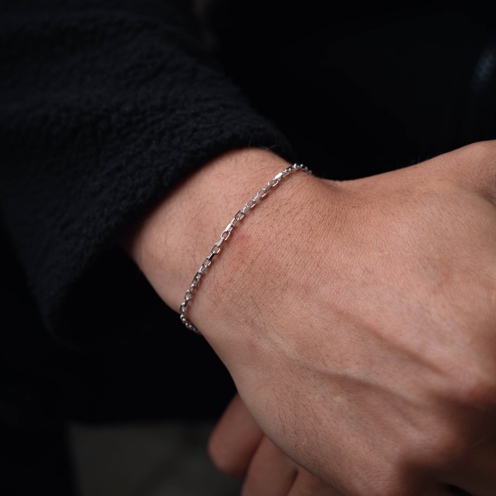 925 Micro Rolo Bracelet - Gold