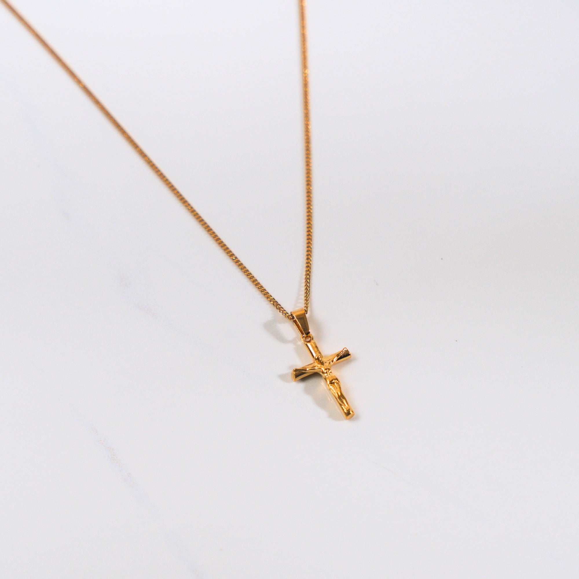 Mini Crucifix - Silver