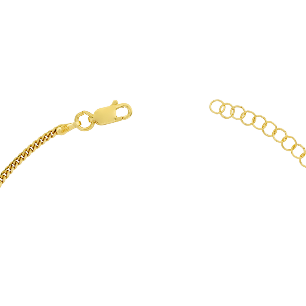 Thin Gold Bracelet Chain - Mens Gold Bracelet Chain | By Twistedpendant