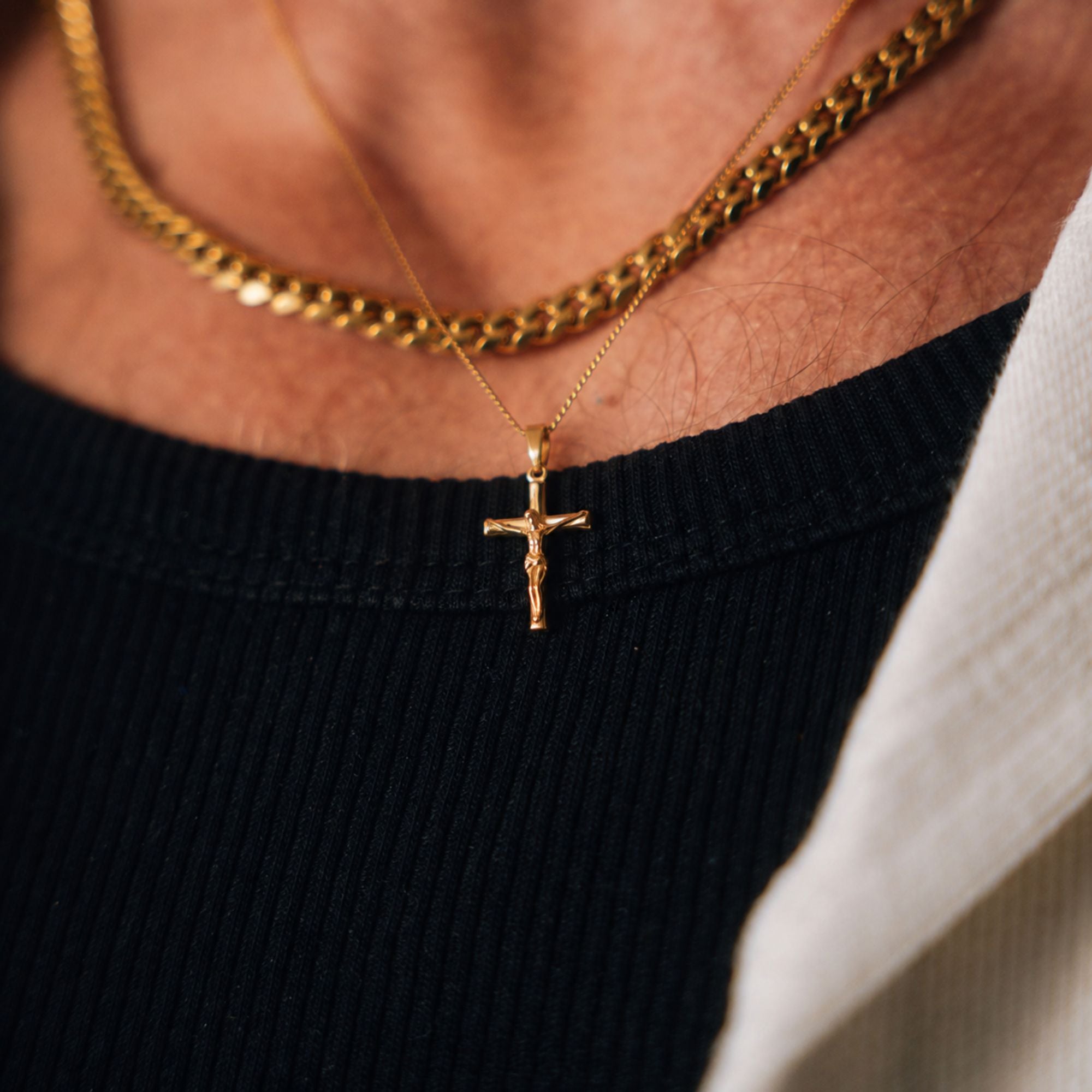 Mini Crucifix Set (Gold)