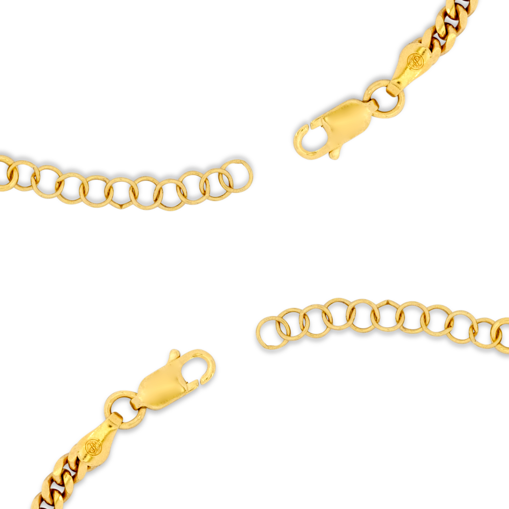 18K Gold Miami Cuban Bracelet - Mens Gold Bracelets | By Twistedpendant