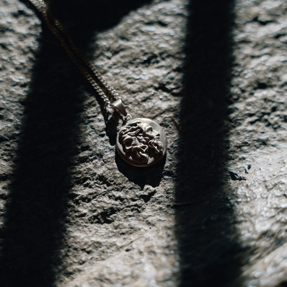 Janus Pendant | Greek God Necklace For Men – By TwistedPendant