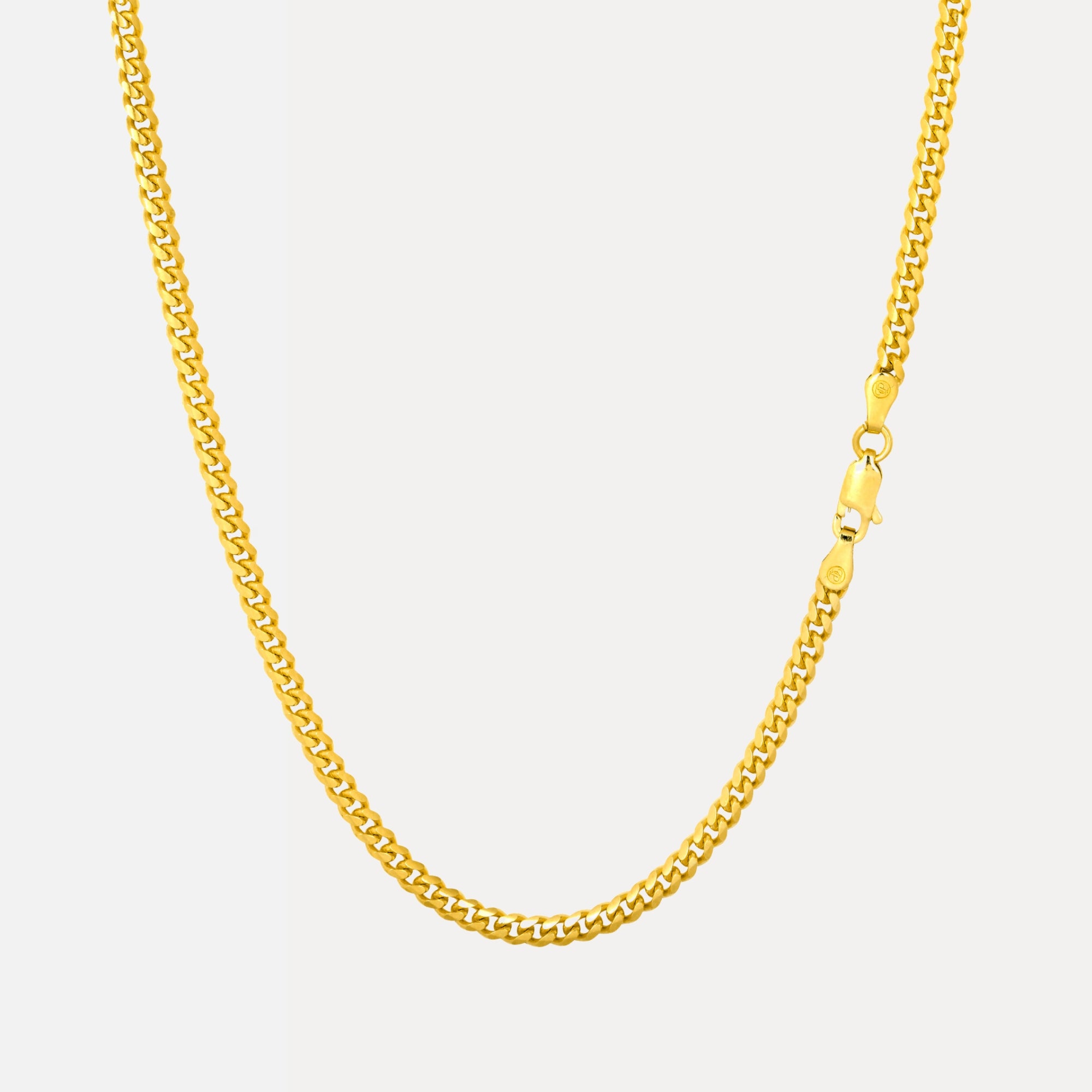 Italian 925 Gold Cuban Chain (3.5MM)