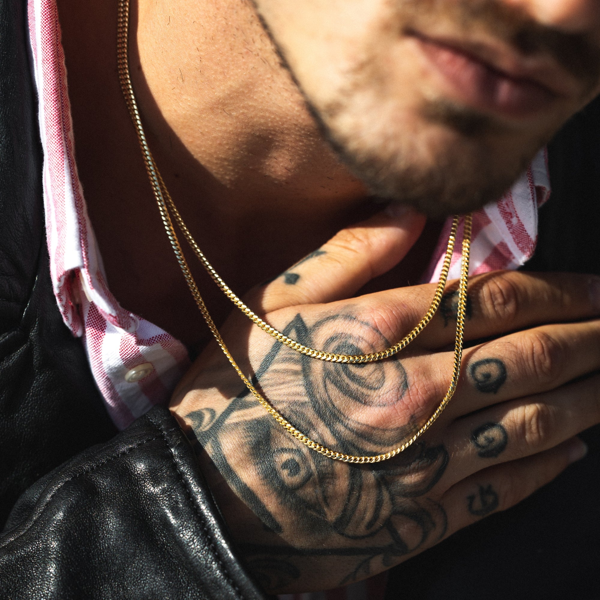 Italian 925 Gold Cuban Chain (3.5MM)