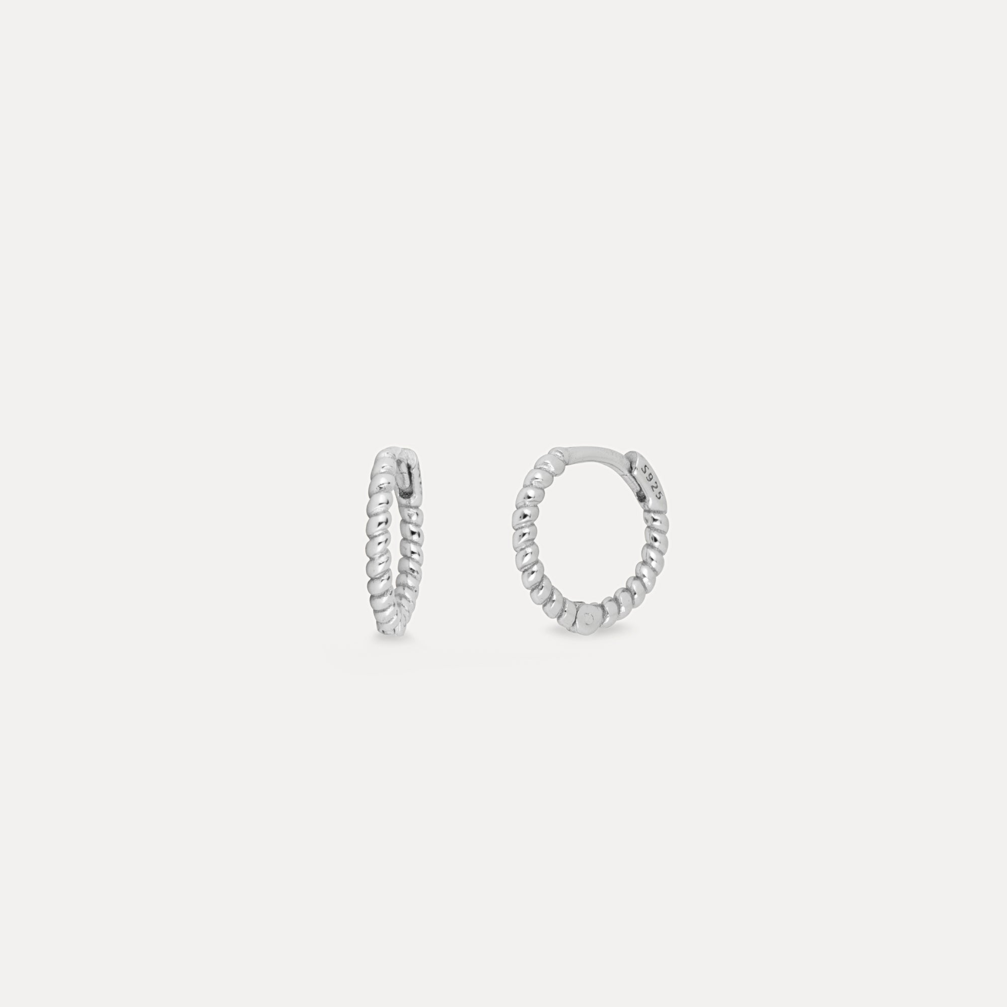 Ridge Huggie (Silver)