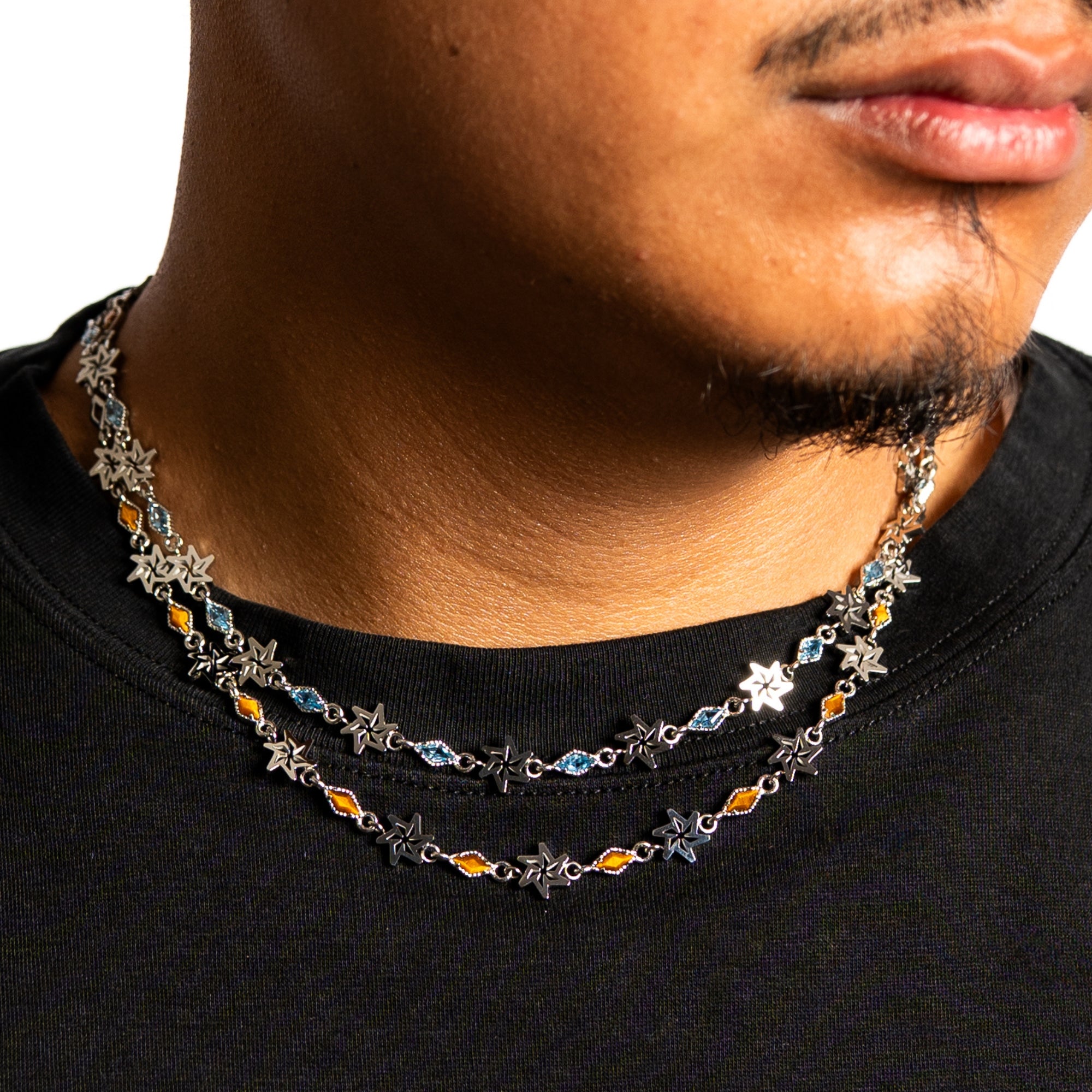 Tigers Eye Chain - Gold