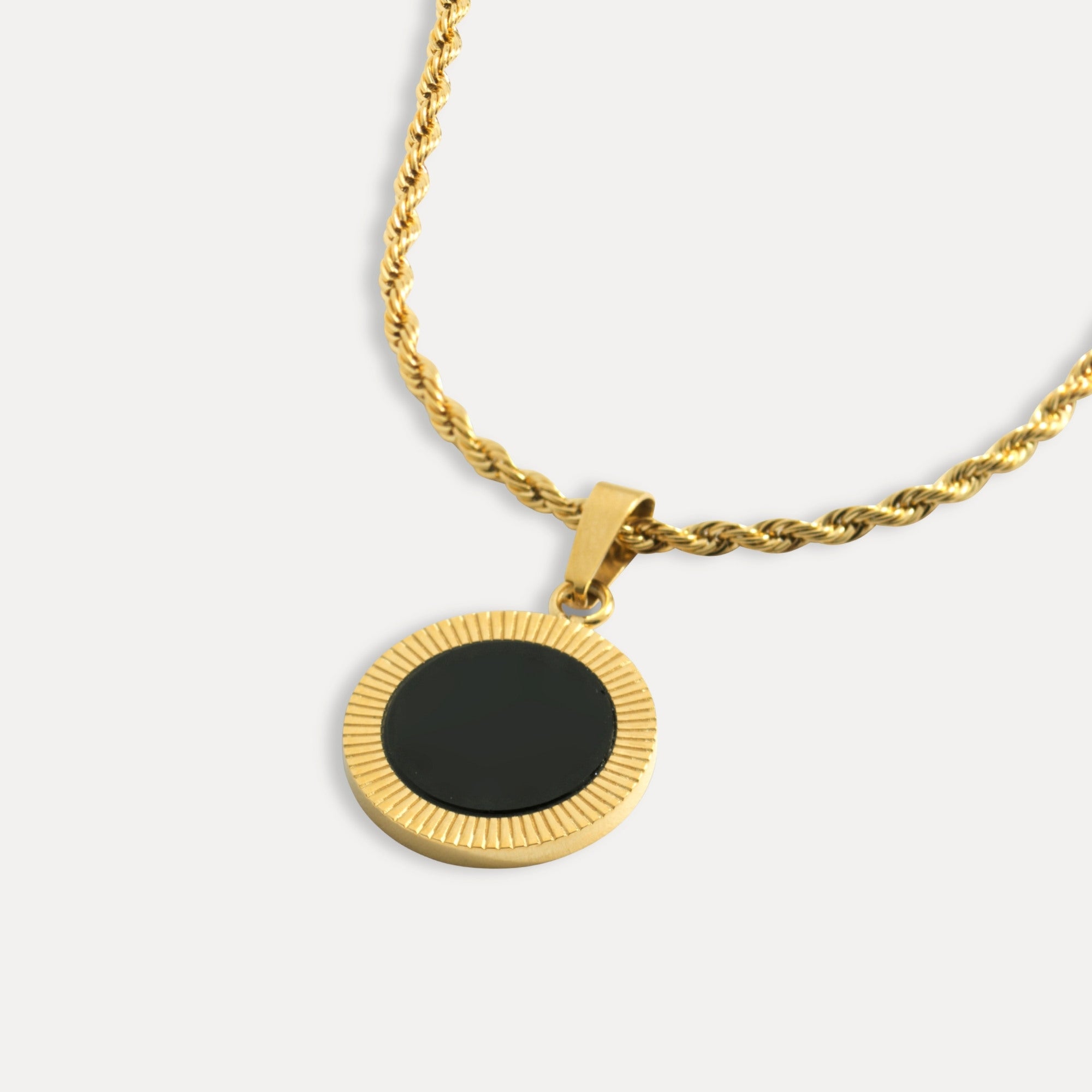 Spiral Onyx - Gold
