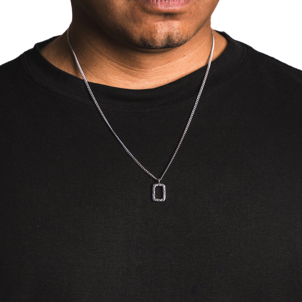 Hammered Halo - Silver