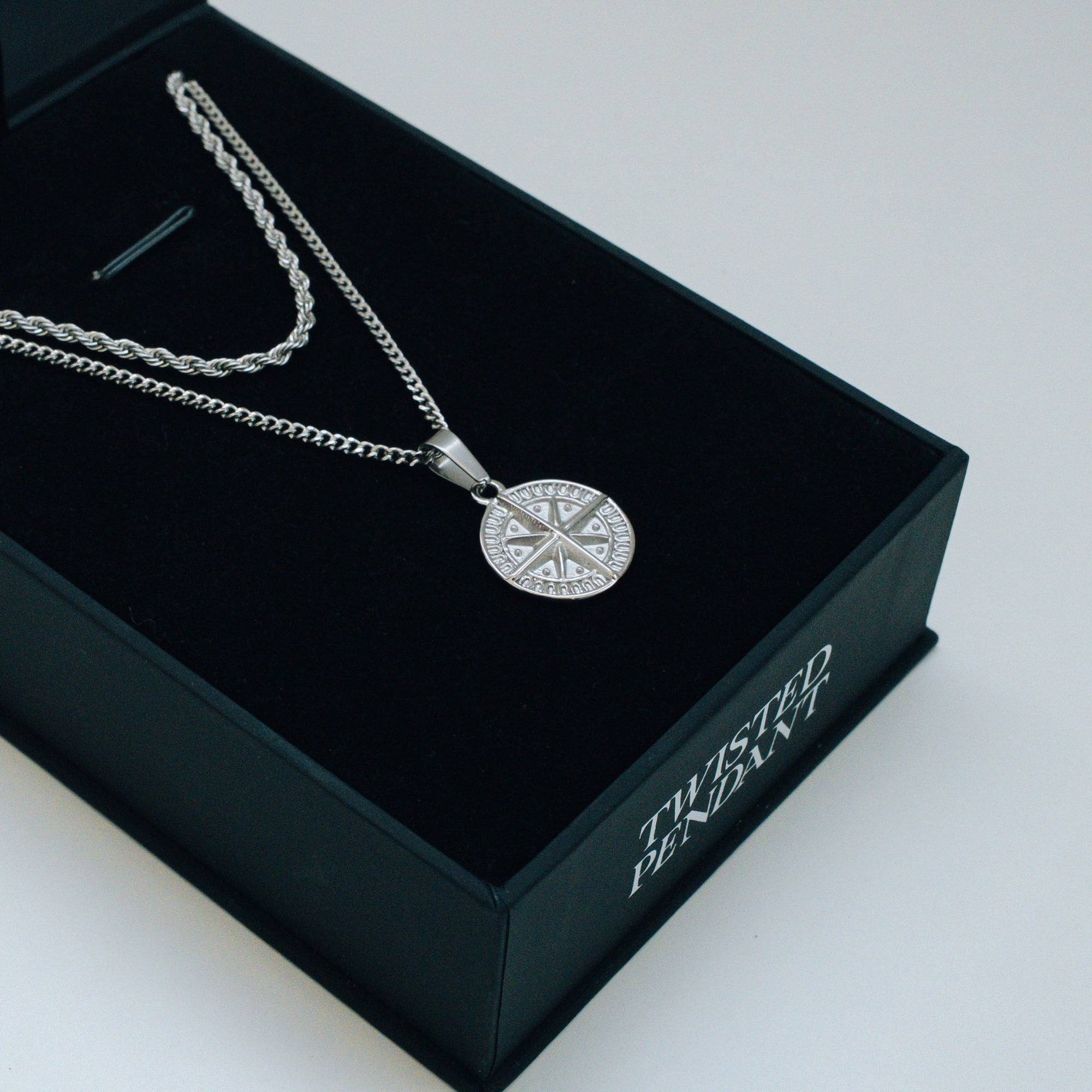 Mini Compass Set (Silver)