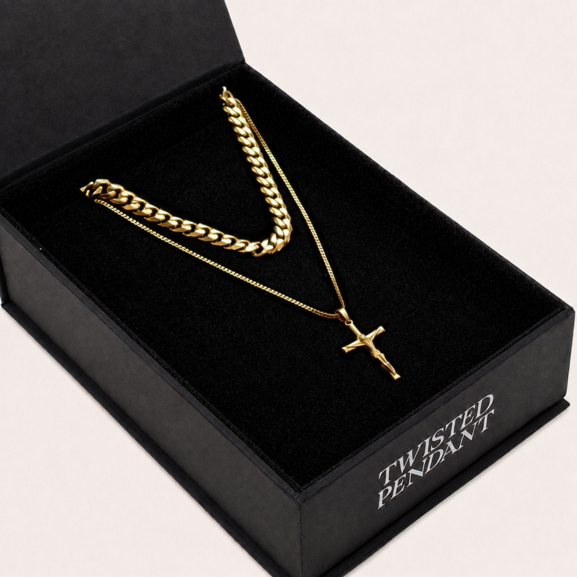 Mini Crucifix Set (Gold)