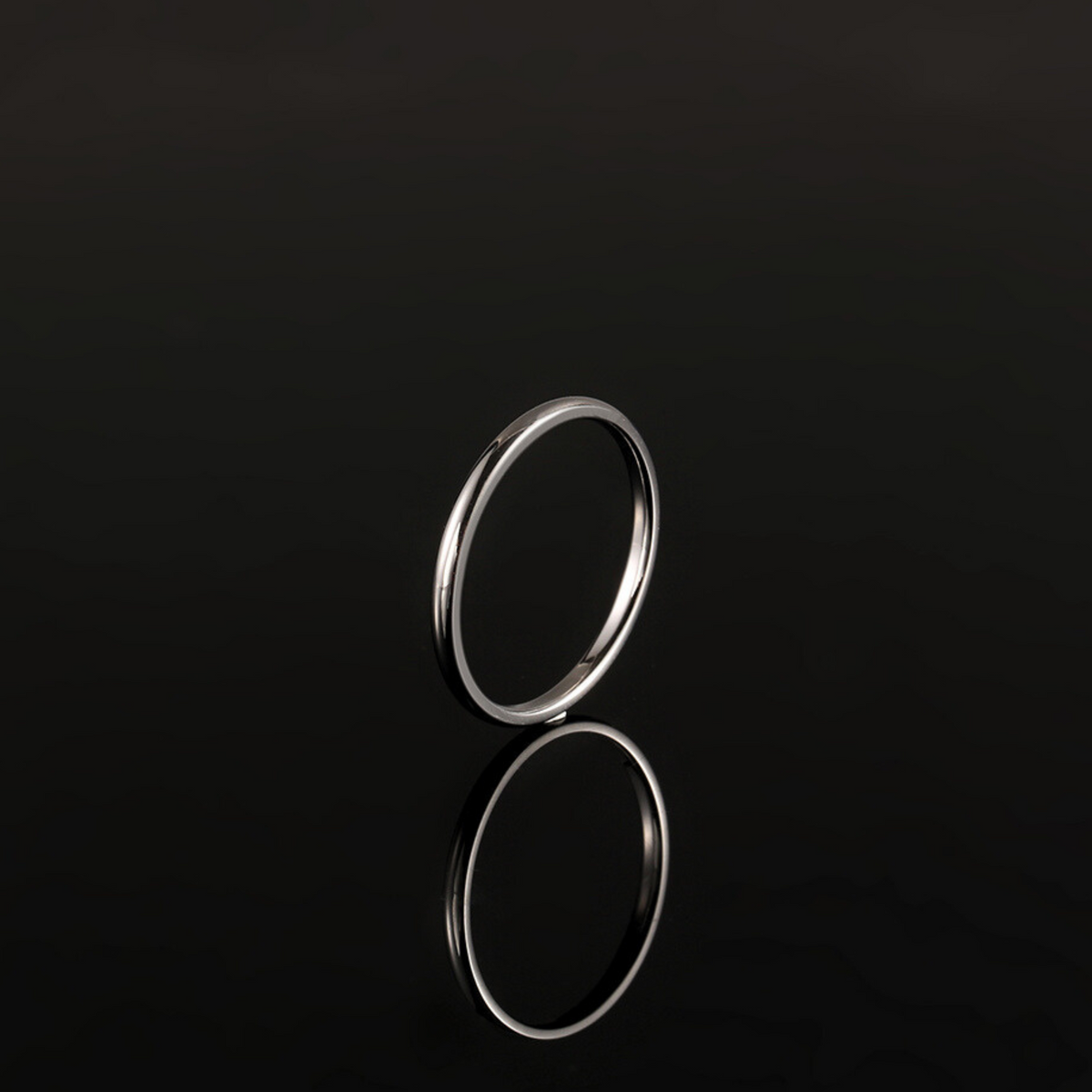 Micro Band Ring - Silver