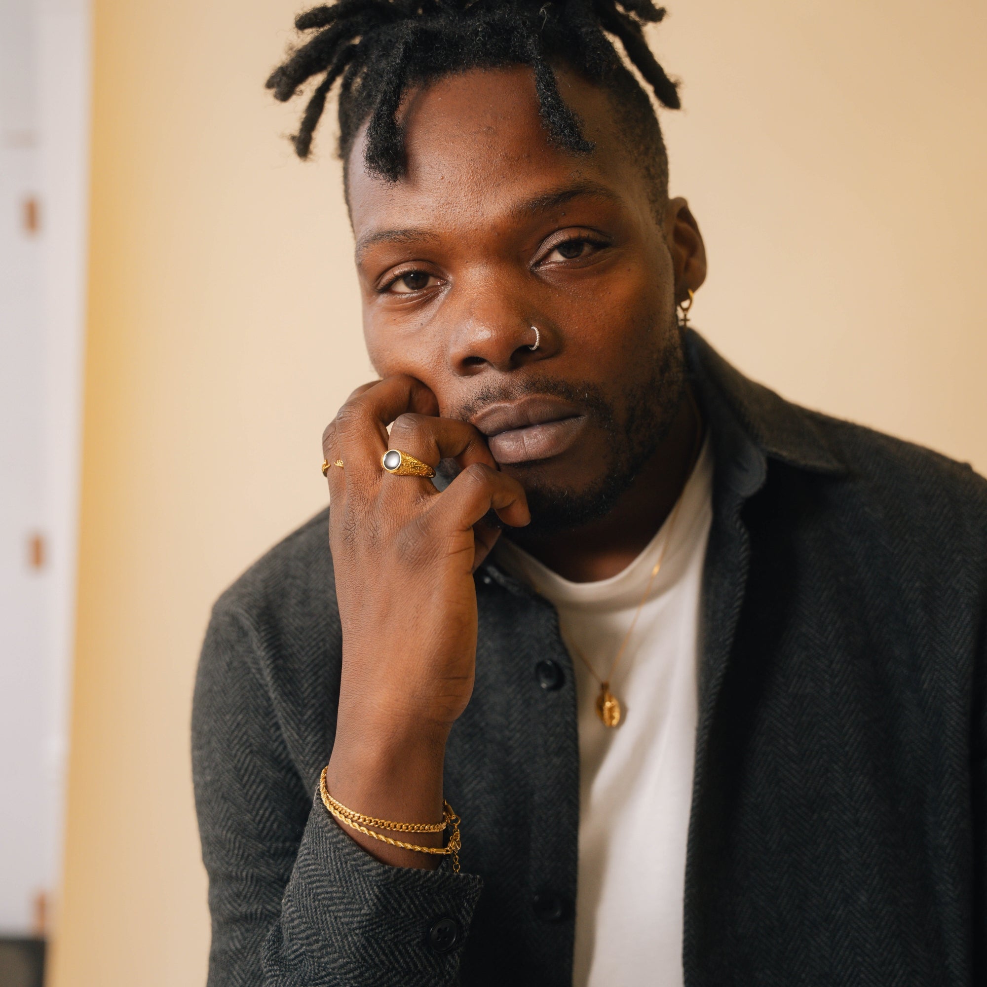 Silver Cuban + Rope Stack Bracelet