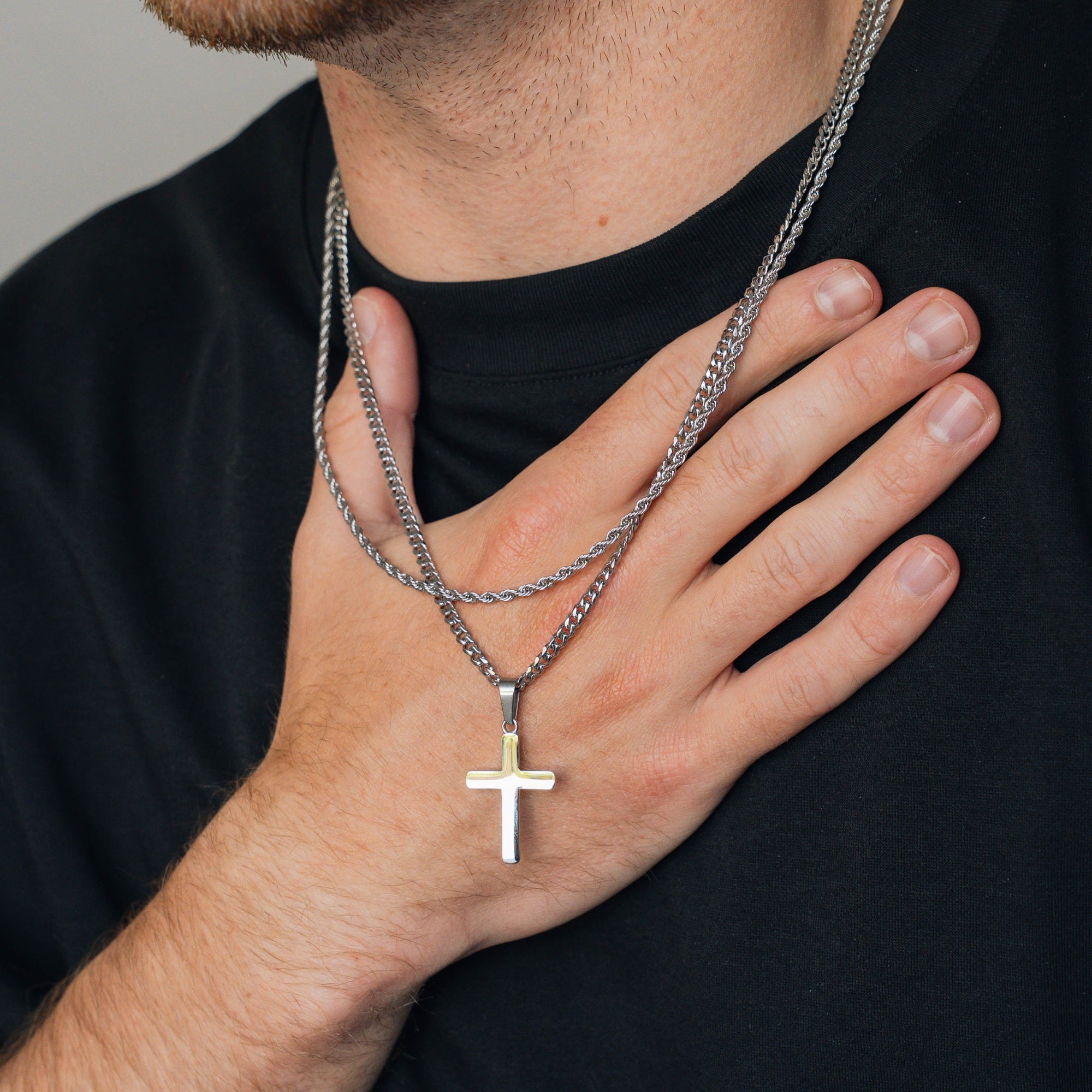 Cross Set (Silver)