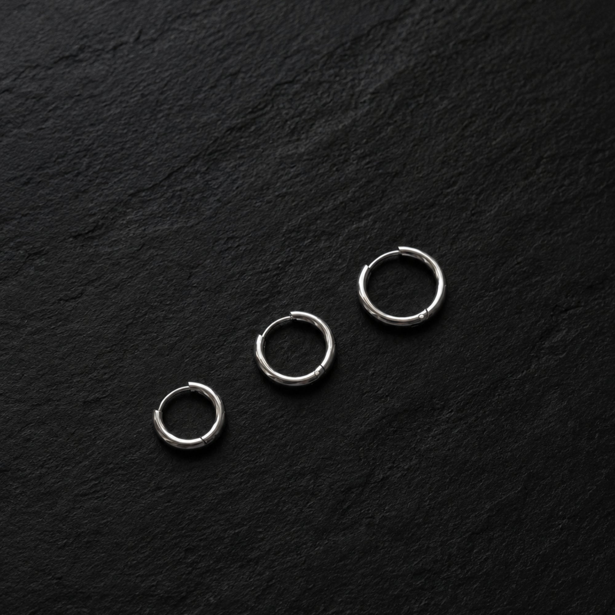 The Essential Hoop Set (Silver)