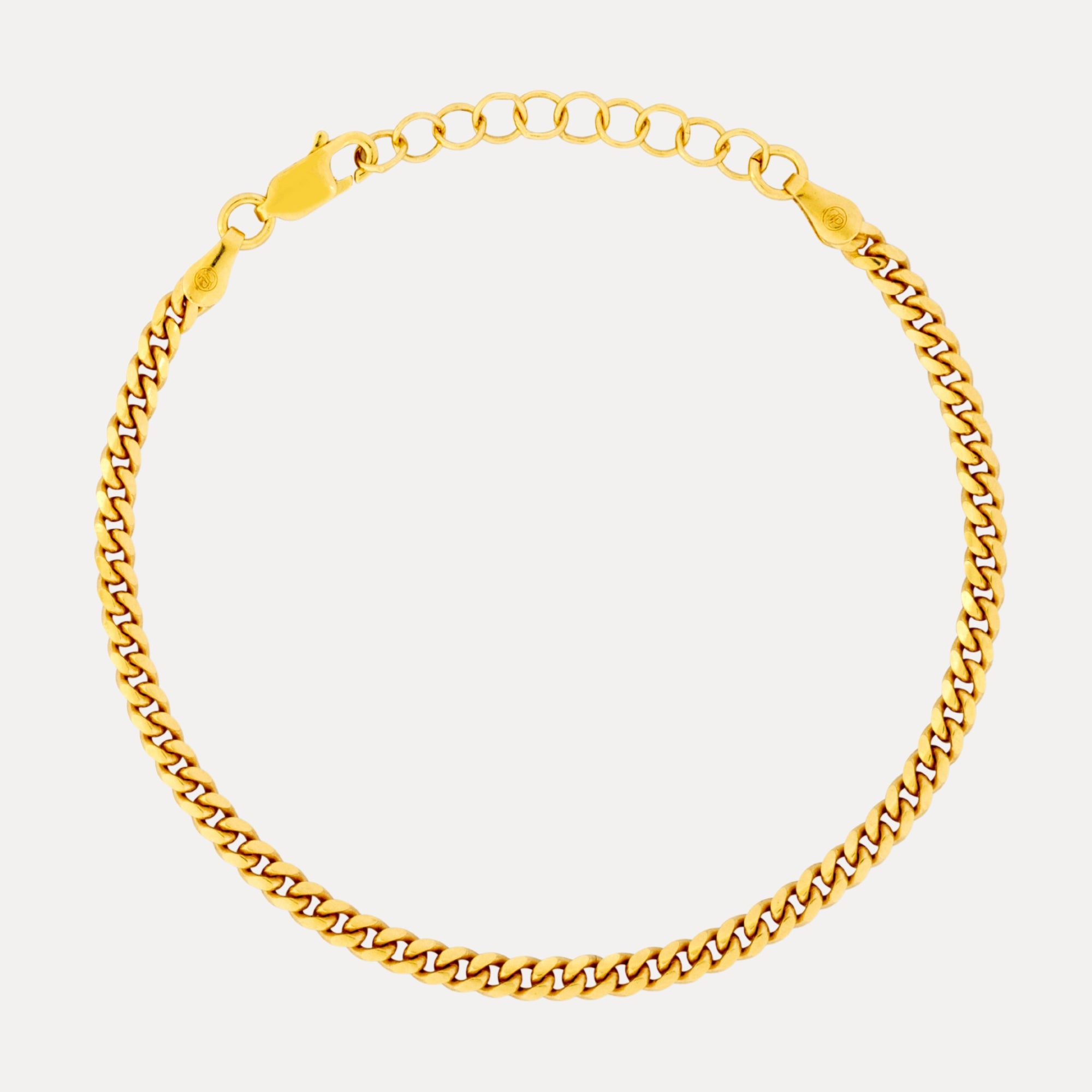 Italian 925 Gold Cuban Bracelet (3.5MM)