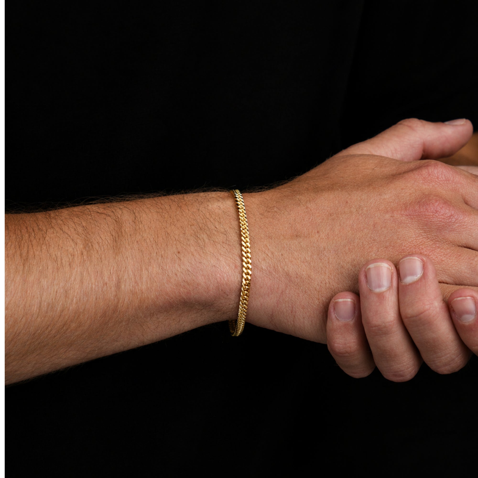 Italian 925 Gold Cuban Bracelet (3.5MM)