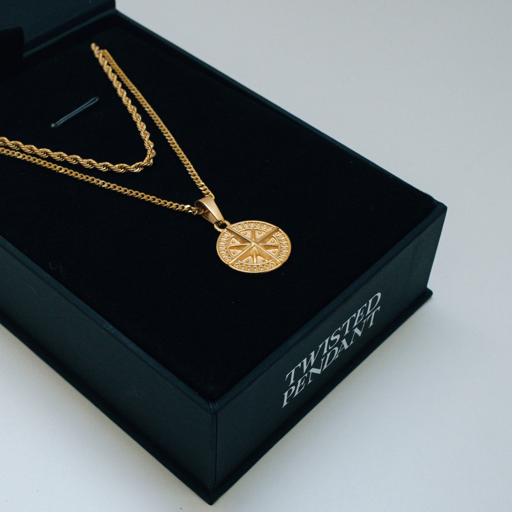 Mini Compass Set - Gold By Twistedpendant