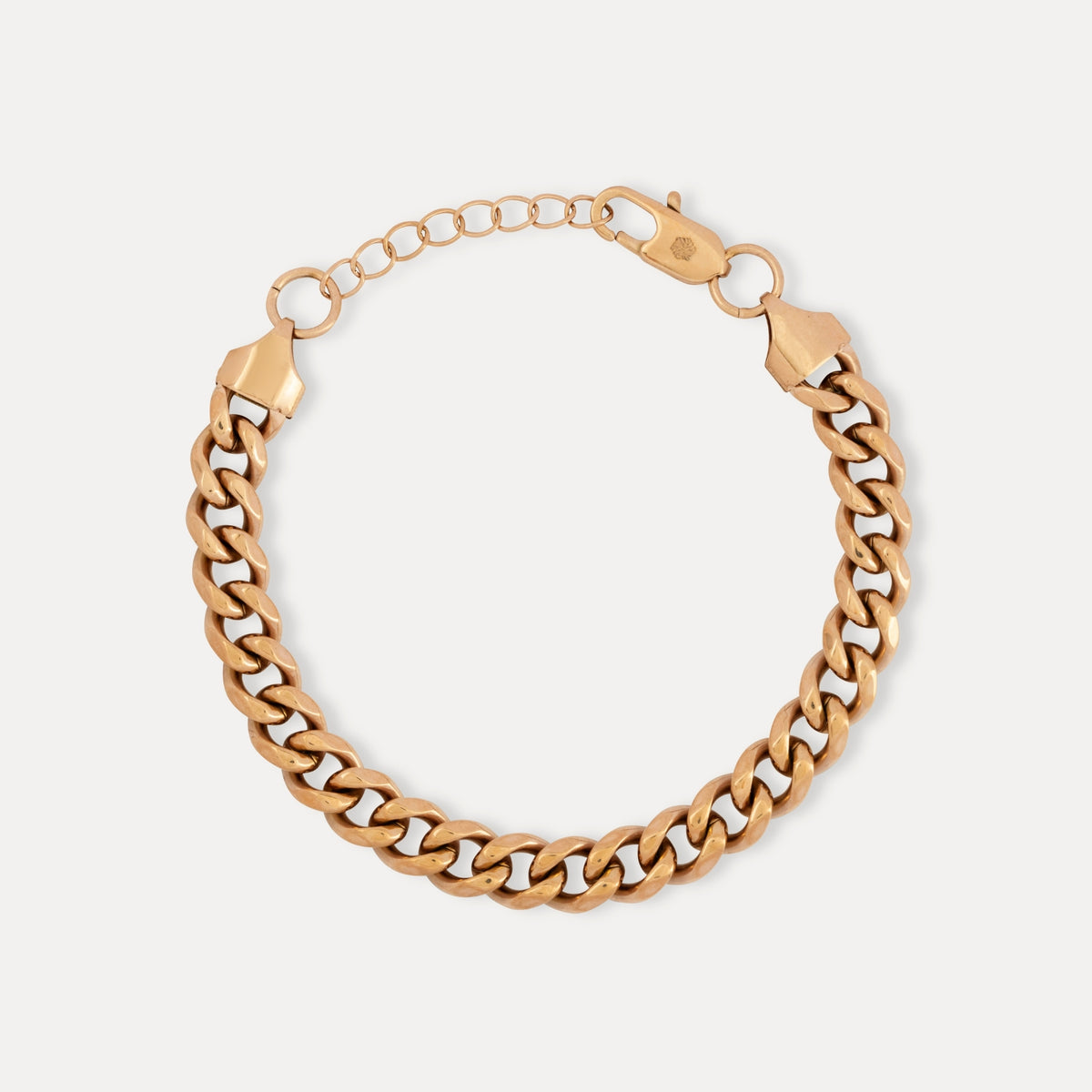 Rose Gold Cuban Bracelet (8MM)