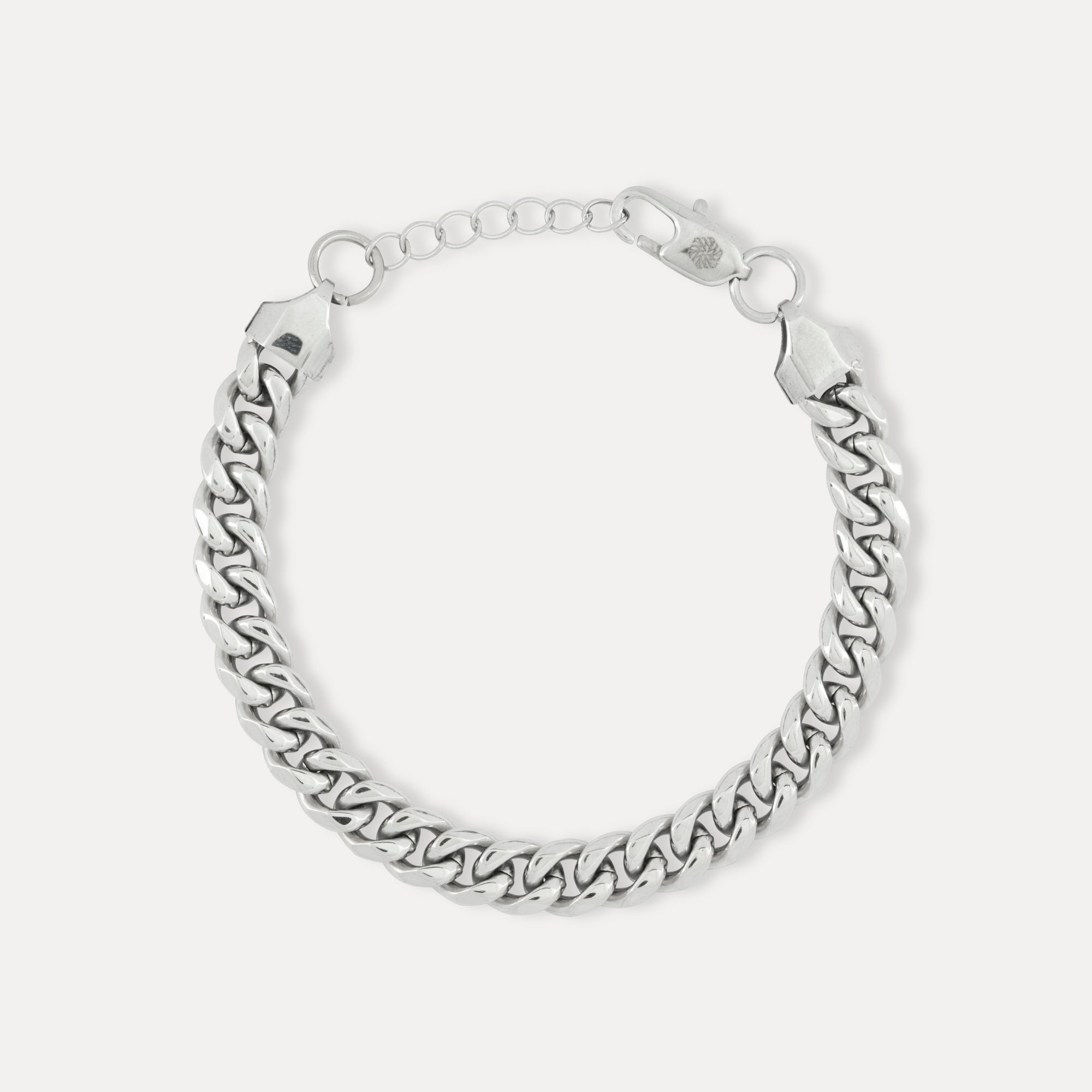 Silver Cuban Bracelet (8MM)