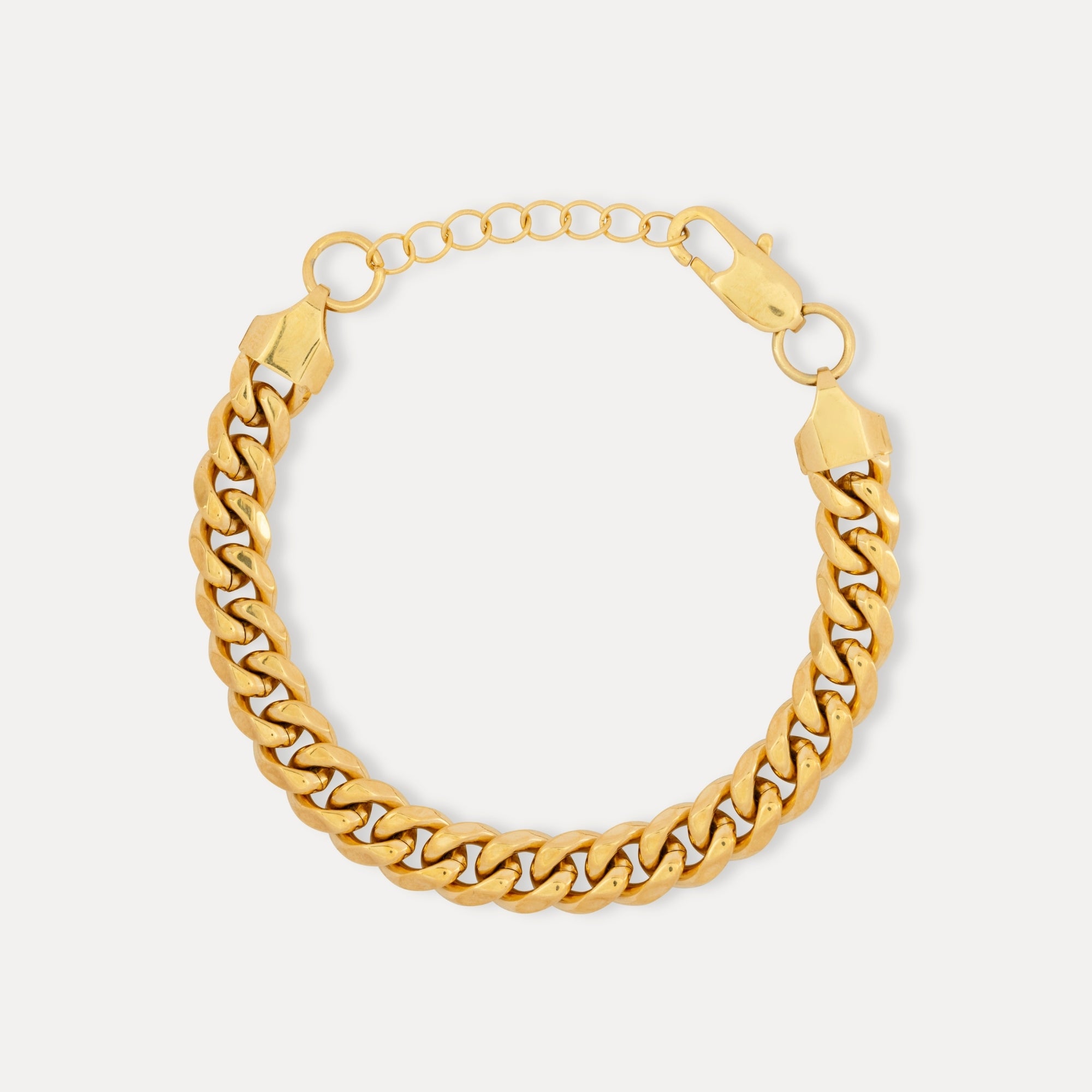 Gold Cuban Bracelet (8MM)