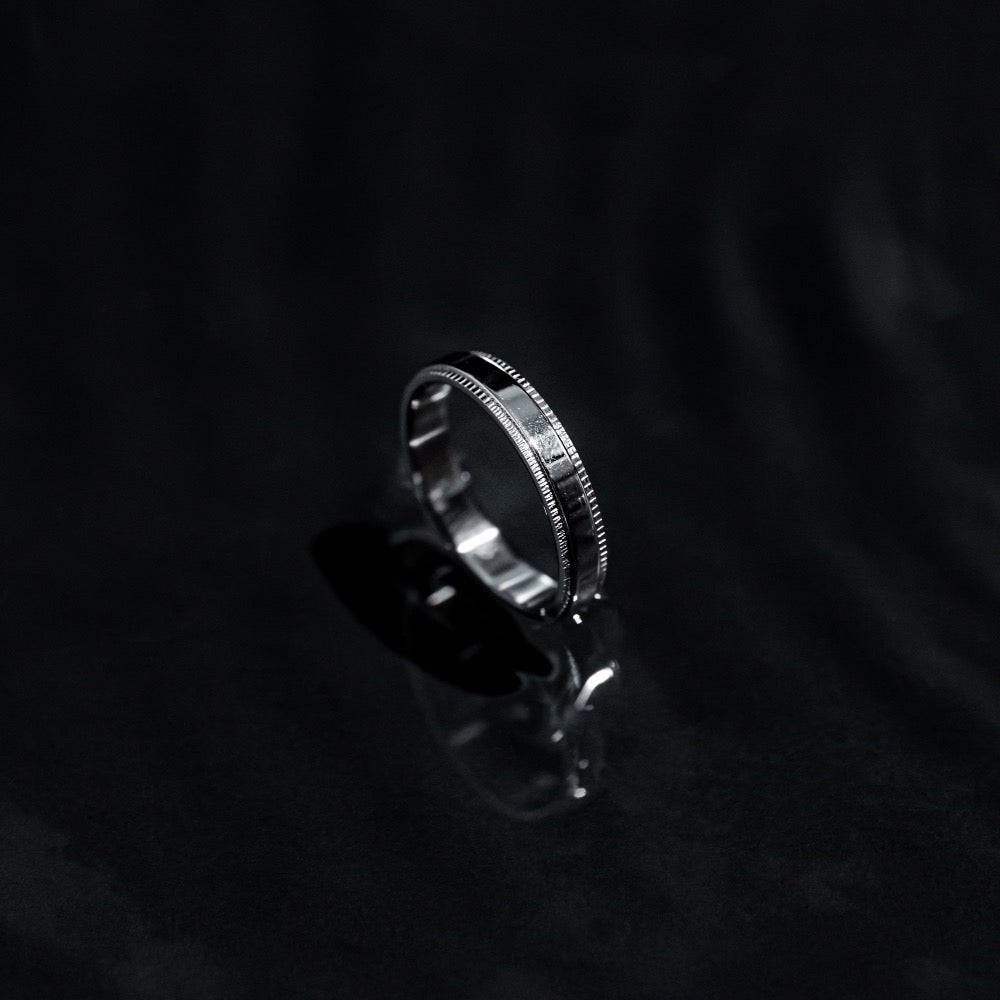 Mens Gold Band Ring - Minimalist Rings For Men By Twistedpendant