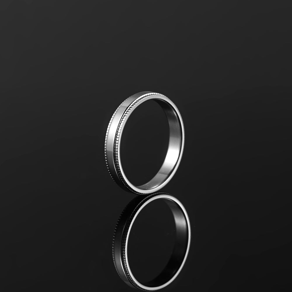 Mens Gold Band Ring - Minimalist Rings For Men By Twistedpendant