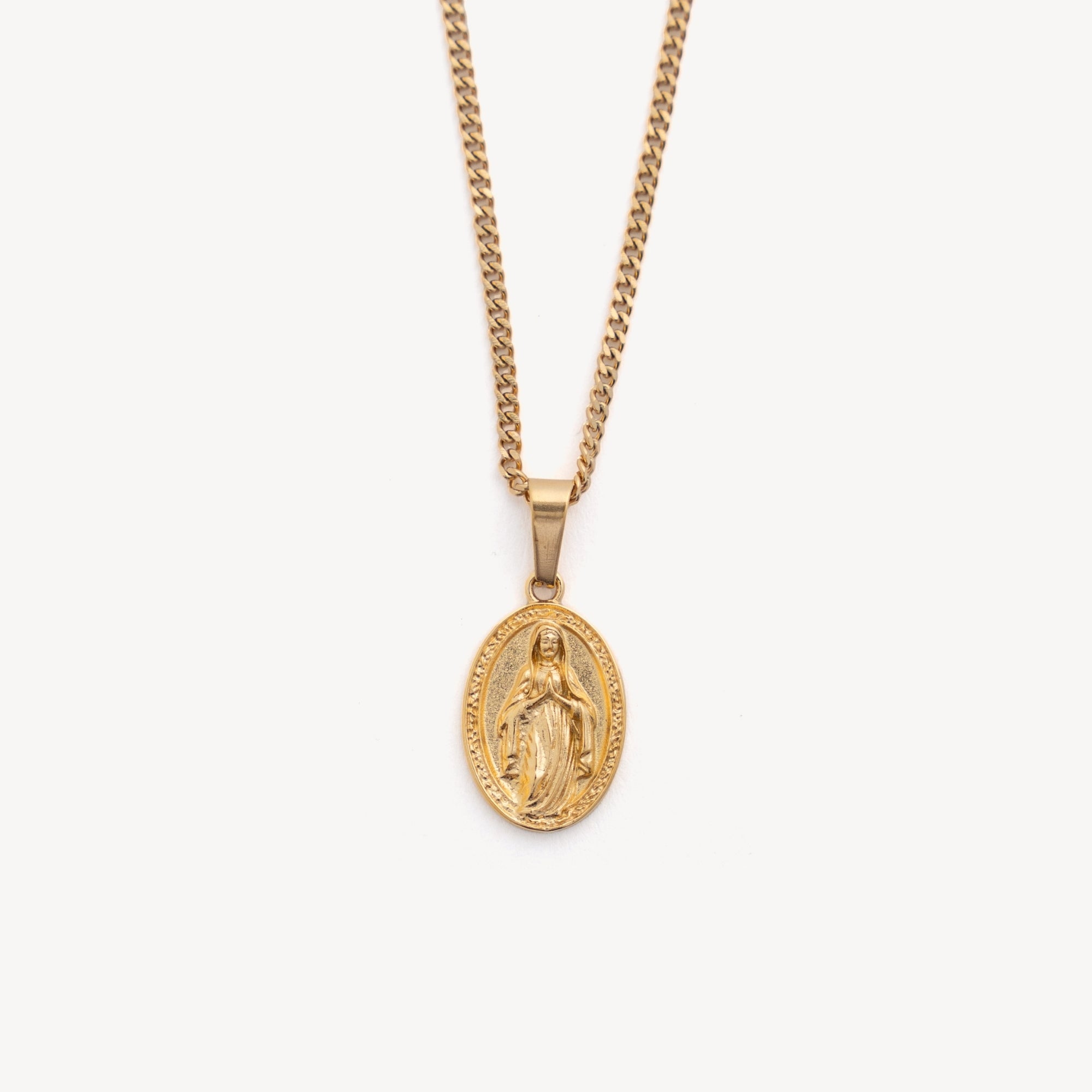 Virgin Mary - Gold (Large)